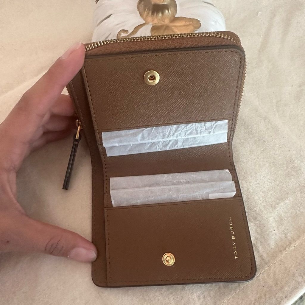 Tory Burch New Tory Burch Emerson leather zip around wallet Size ONE SIZE - 3 Thumbnail
