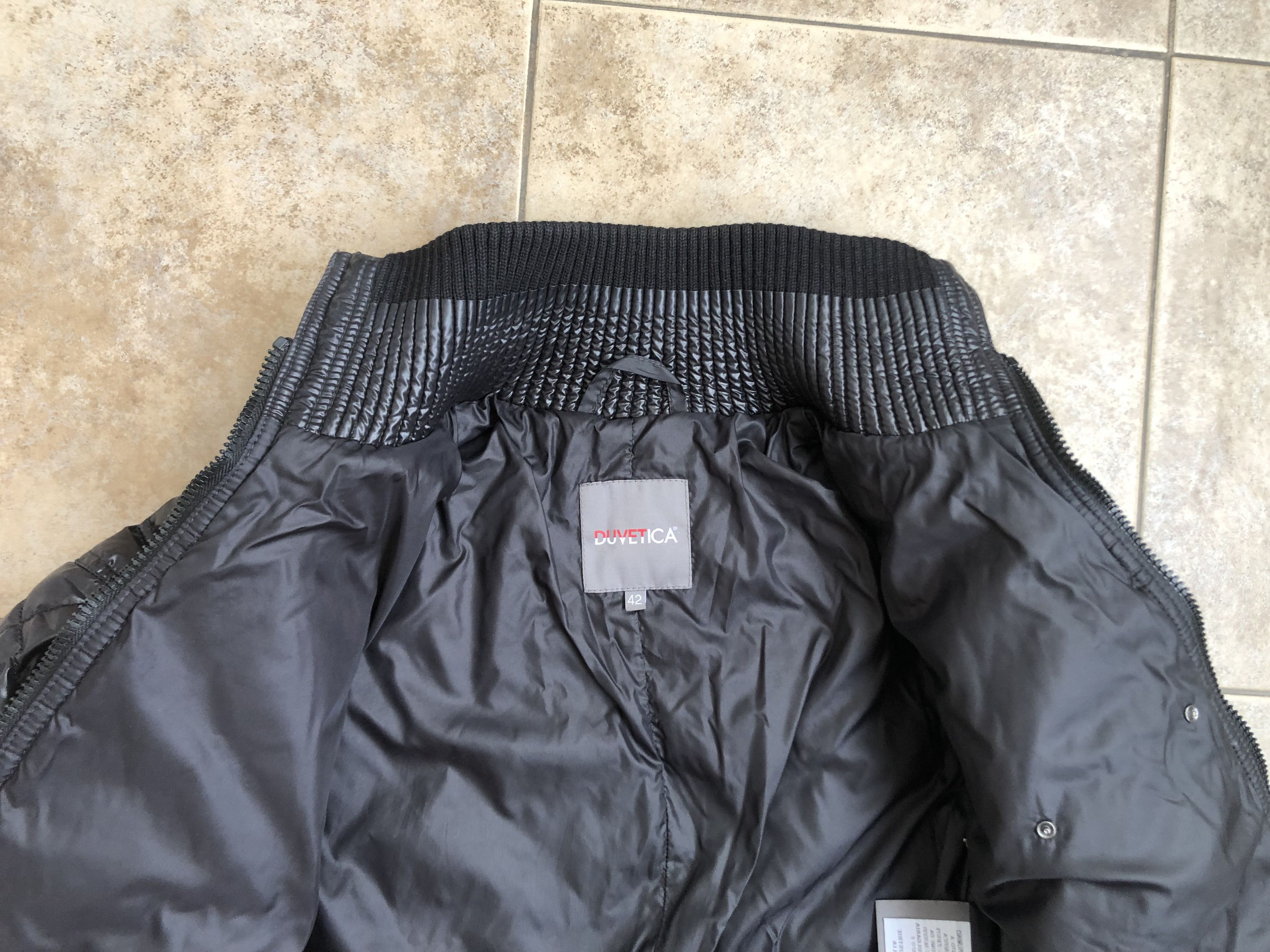 Duvetica Duvetica Goose Down Women's Jacket Black Size IT 42 UK 10 Size M / US 6-8 / IT 42-44 - 13 Thumbnail