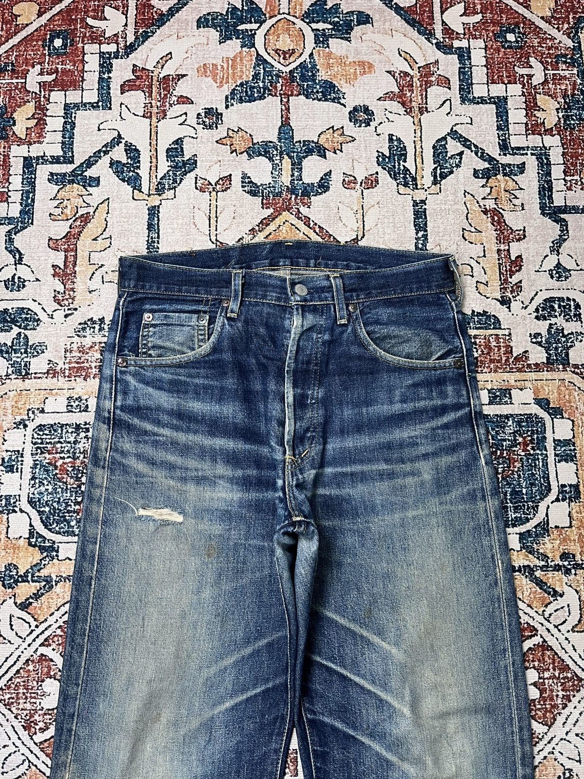 Levi's Levis XX 503B Big E Selvedge Jeans Size US 32 / EU 48 - 9 Thumbnail