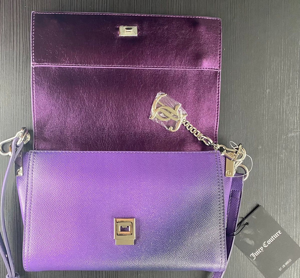 Juicy Couture JUICY COUTURE Jasmine Clutch RRP $230 Size ONE SIZE - 10 Thumbnail