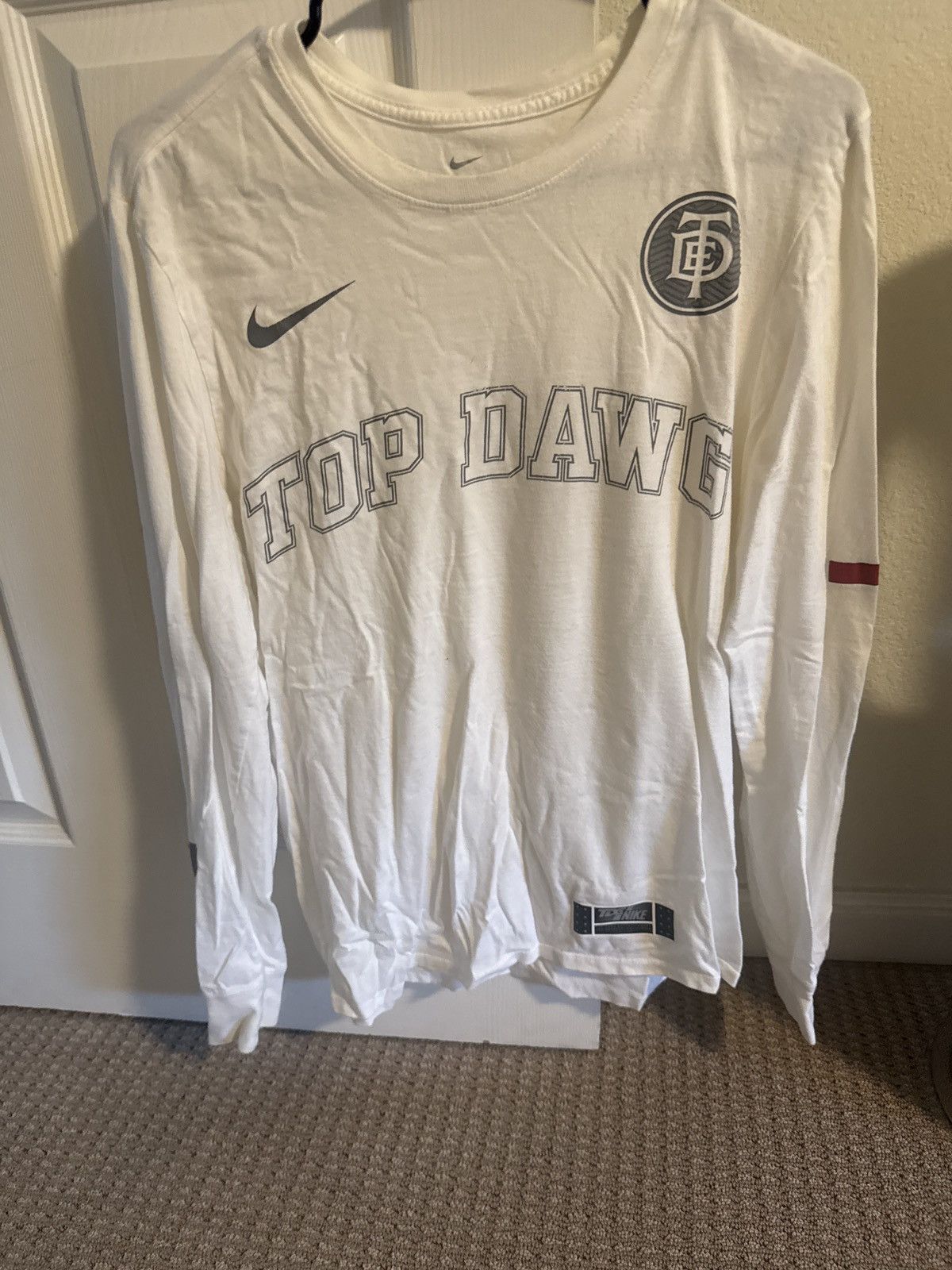 Nike × Top Dawg Entertainment Nike Top Dawg Long Sleeve shirt Size US M / EU 48-50 / 2 - 6 Thumbnail