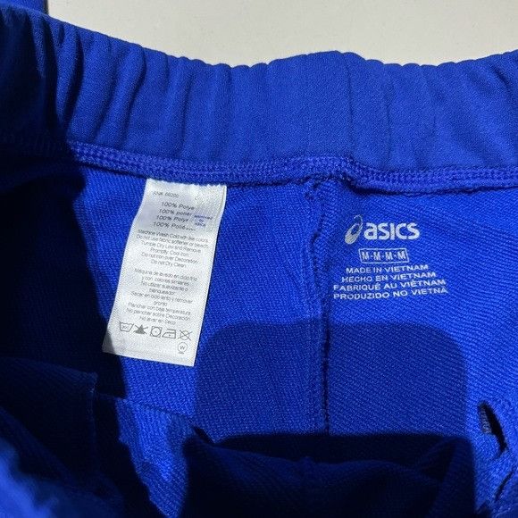 Asics NWT ASICS MEN’S FRENCH TERRY TRAINING JOGGERS ROYAL BLUE SZ Size US 30 / EU 46 - 4 Thumbnail