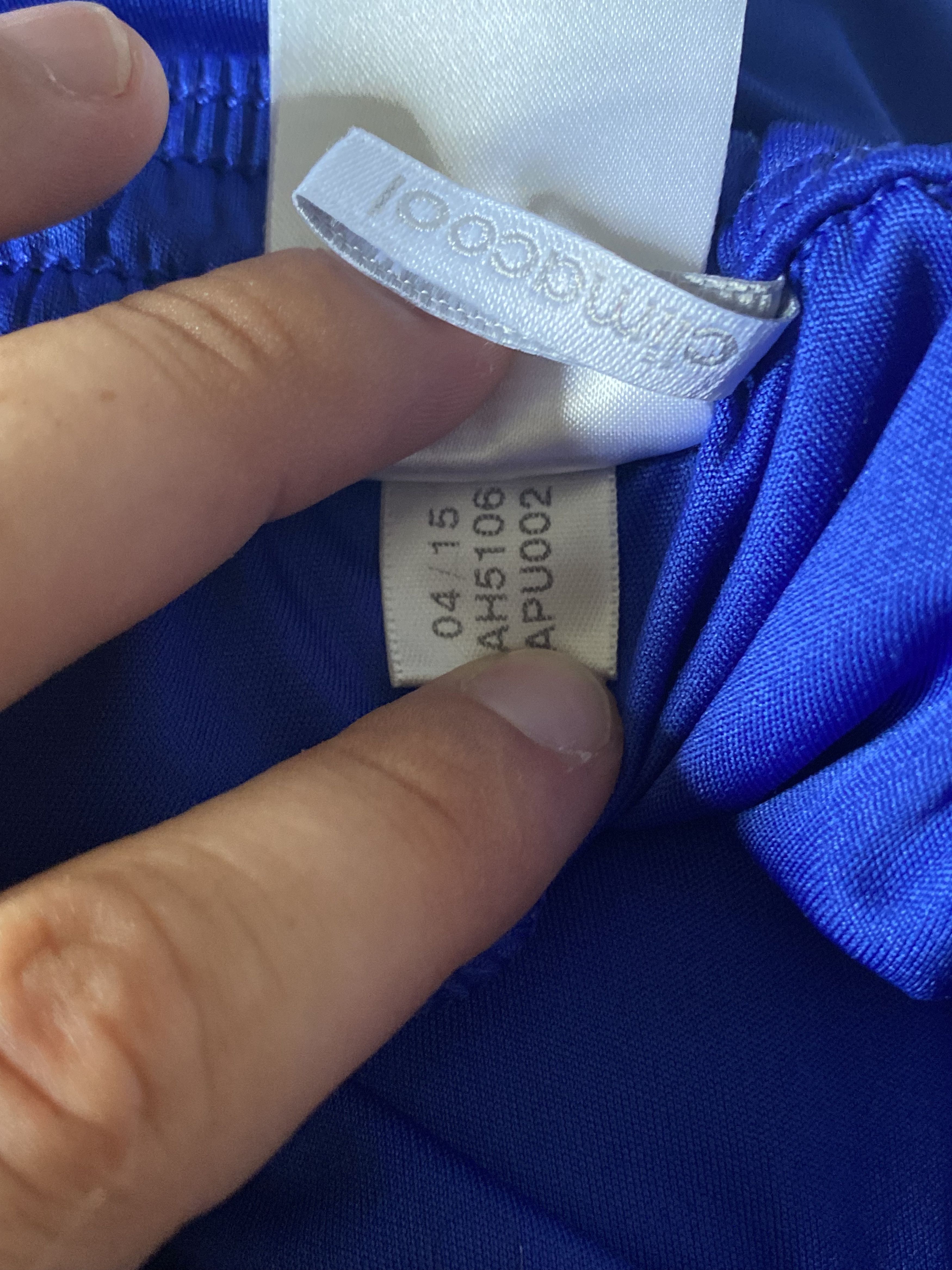 Adidas CHELSEA F.C. Shorts 2015 - 2016 - Adidas - S - UNIQUE Size US 36 / EU 52 - 3 Thumbnail