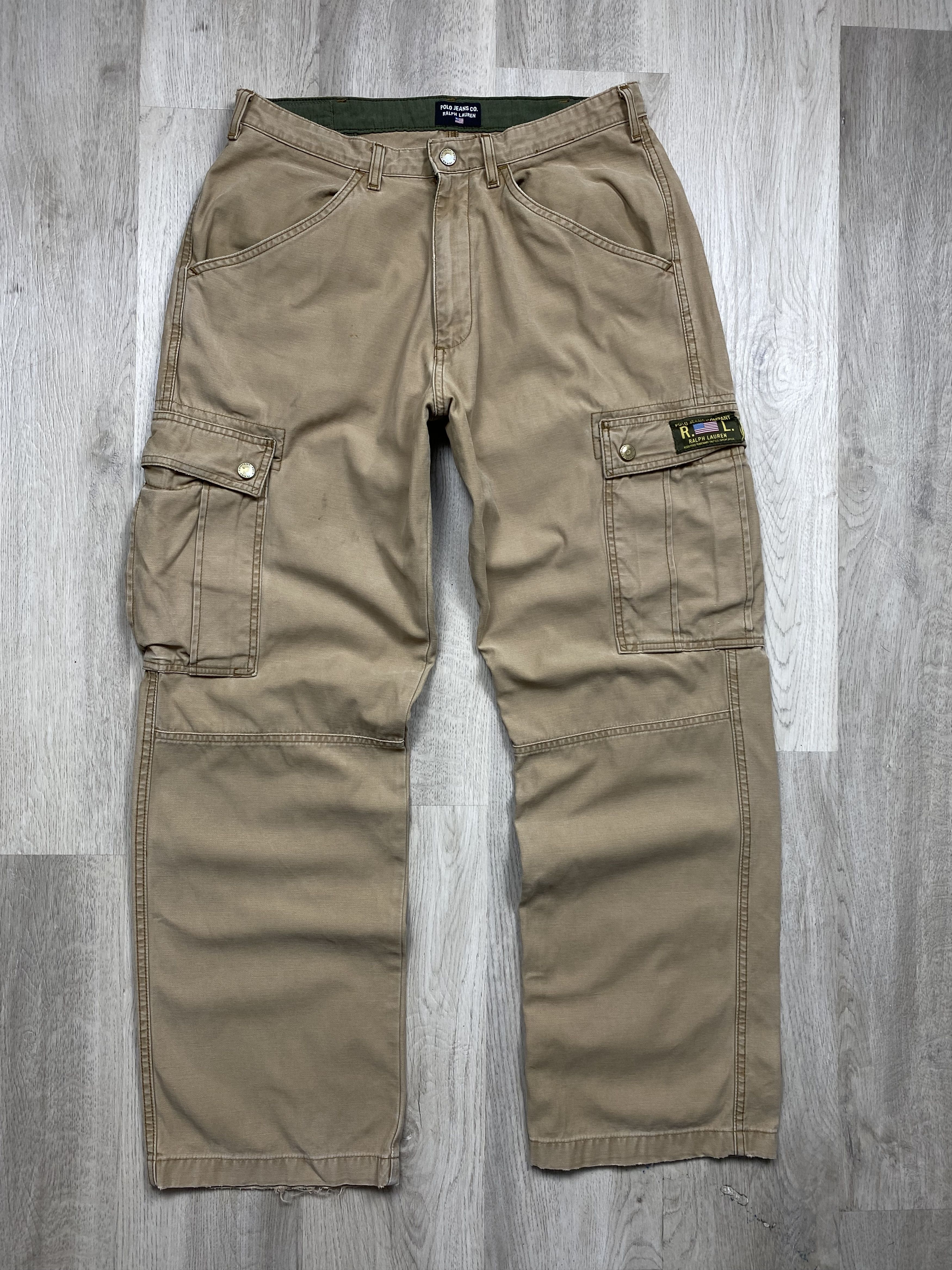 Polo Ralph Lauren Polo Jeans Co Ralph Lauren Tactical Utility Cargo Pants Y2K Size US 31 - 1 Thumbnail