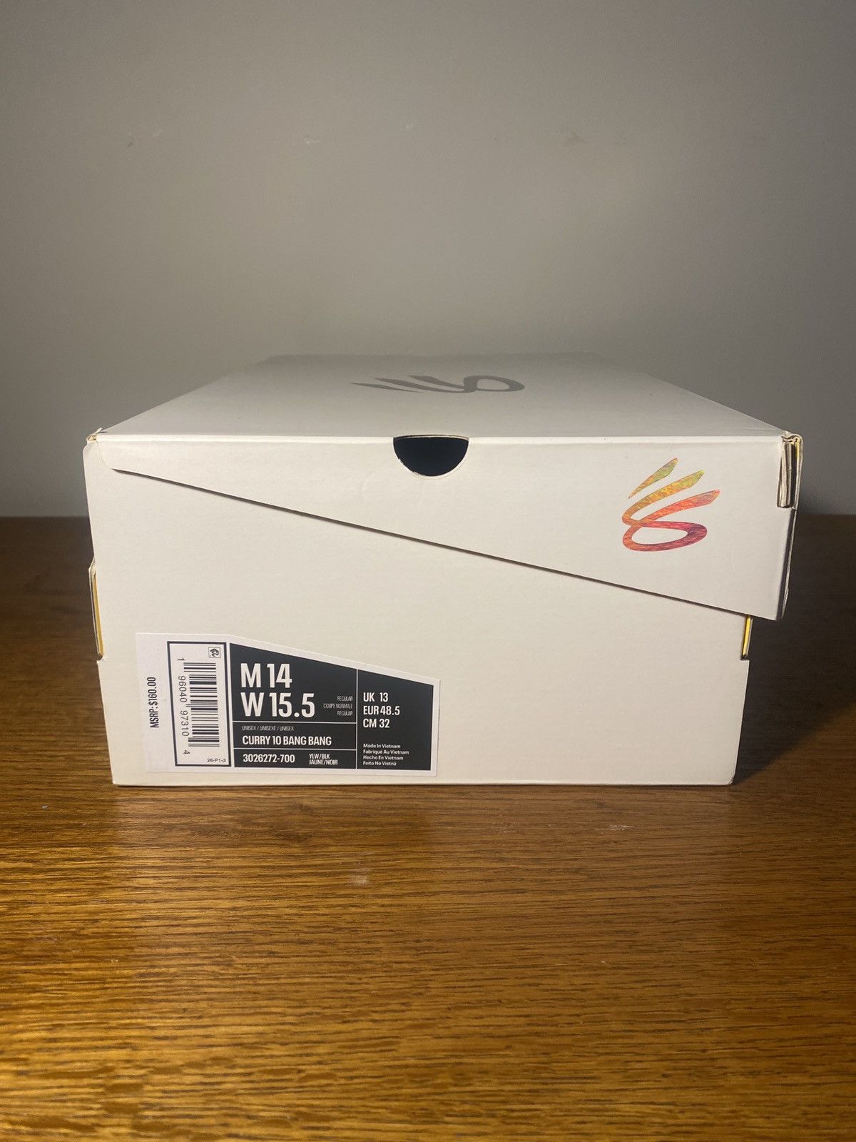 Under Armour Curry 10 “Bang Bang” Size US 14 / EU 47 - 8 Thumbnail