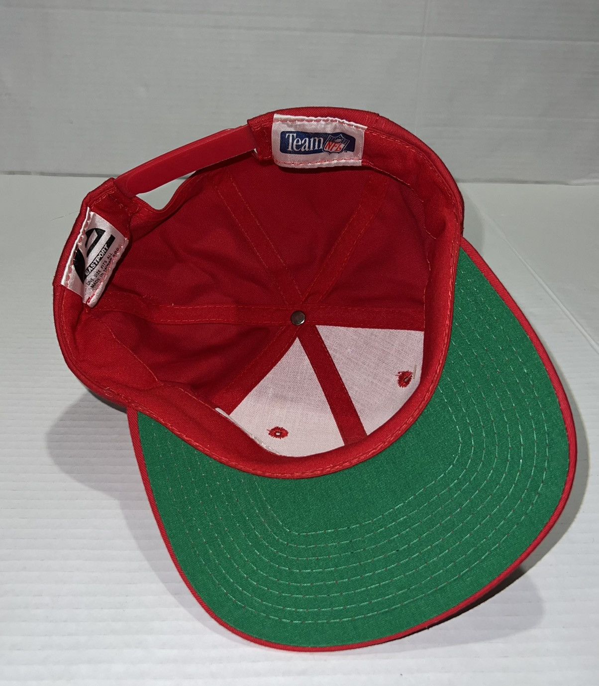 Other New Vintage 90s San Francisco 49ers Nfl Script Snapback Hat Size ONE SIZE - 7 Thumbnail
