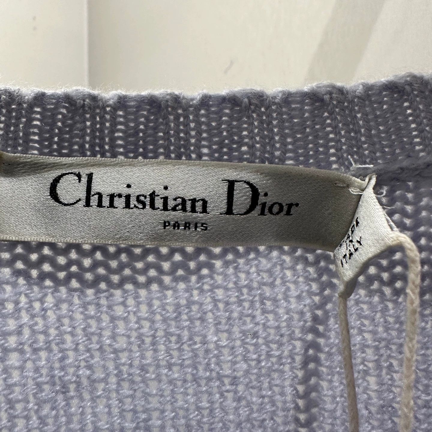 Christian Dior Monsieur Christian Dior 25FW may675 Cashmere Star Slogan SS 34 Size XS / US 0-2 / IT 36-38 - 3 Thumbnail