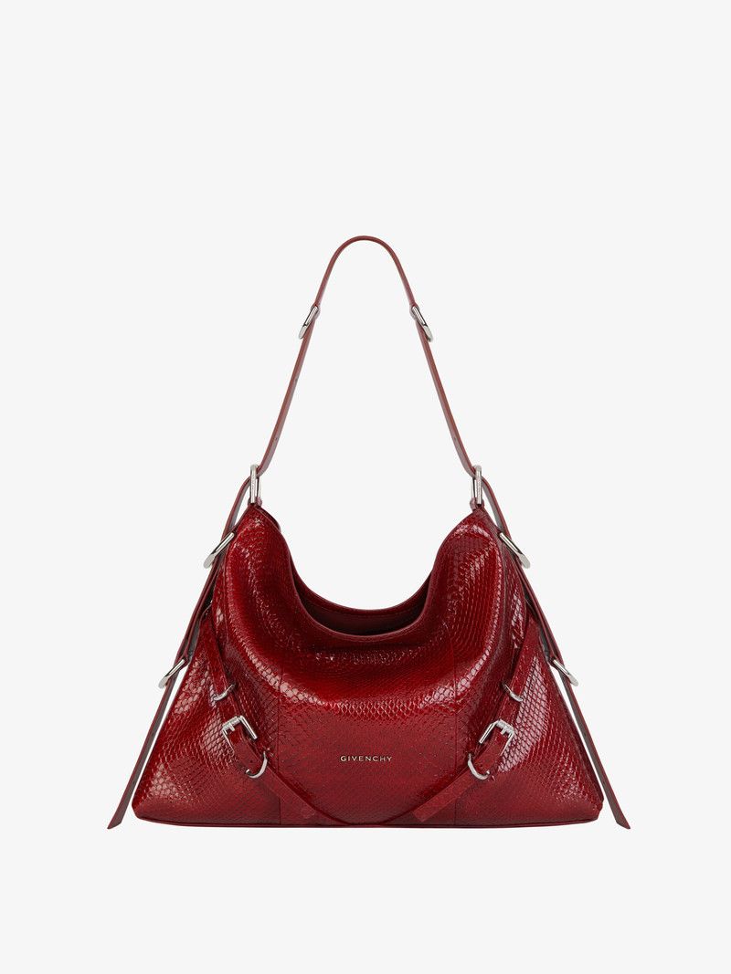 Givenchy o1w1db10426 Size: OS / Voyou Medium Bag in Red Size ONE SIZE - 1 Thumbnail