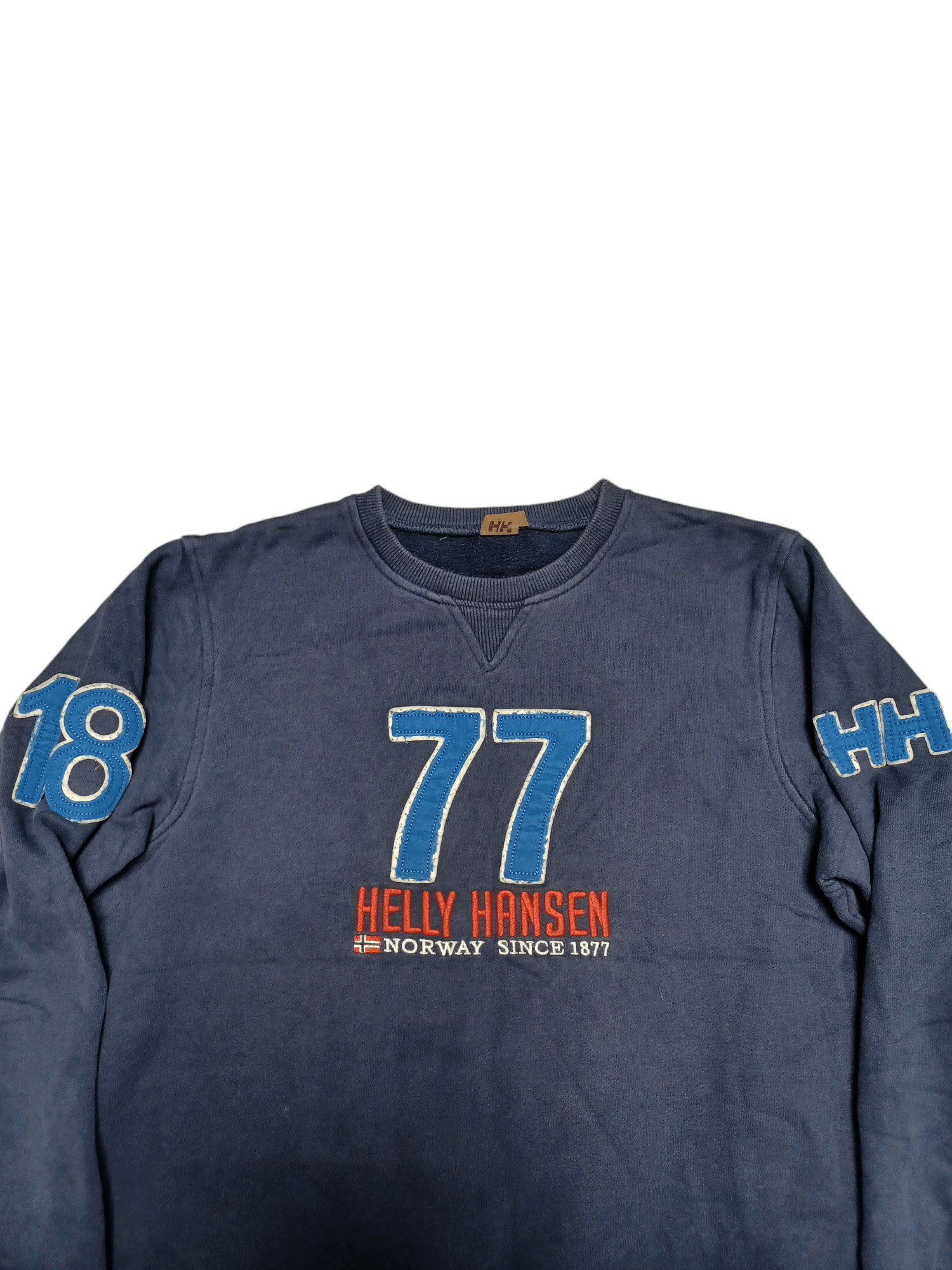 Helly Hansen HELLY HANSEN NORWAY VINTAGE EMBROIDERED LOGOS SWEATSHIRT Size US M / EU 48-50 / 2 - 2 Thumbnail