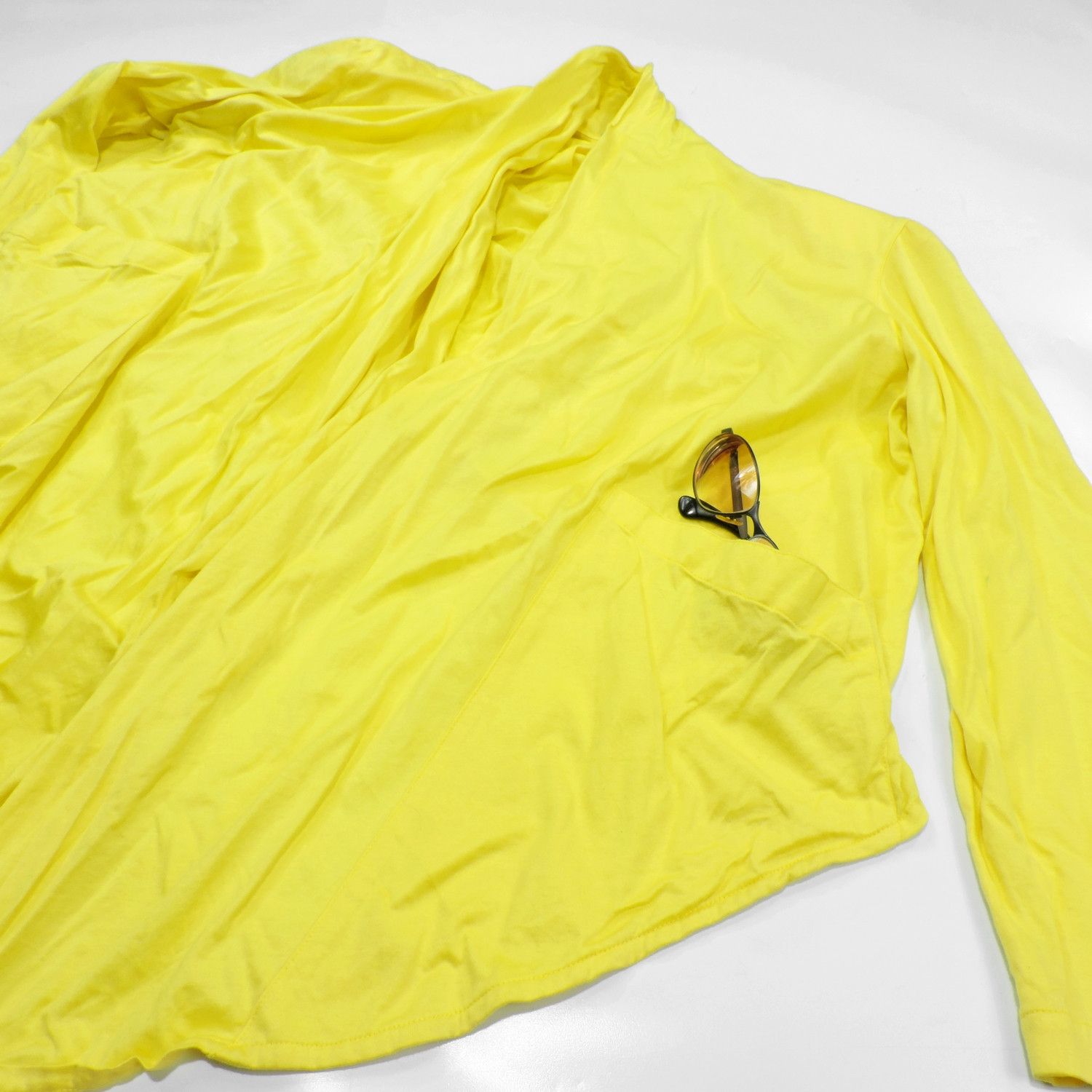 Thierry Mugler THIERRY MUGLER DRAPED OPEN-FRONT CARDIGAN Size M / US 6-8 / IT 42-44 - 10 Thumbnail
