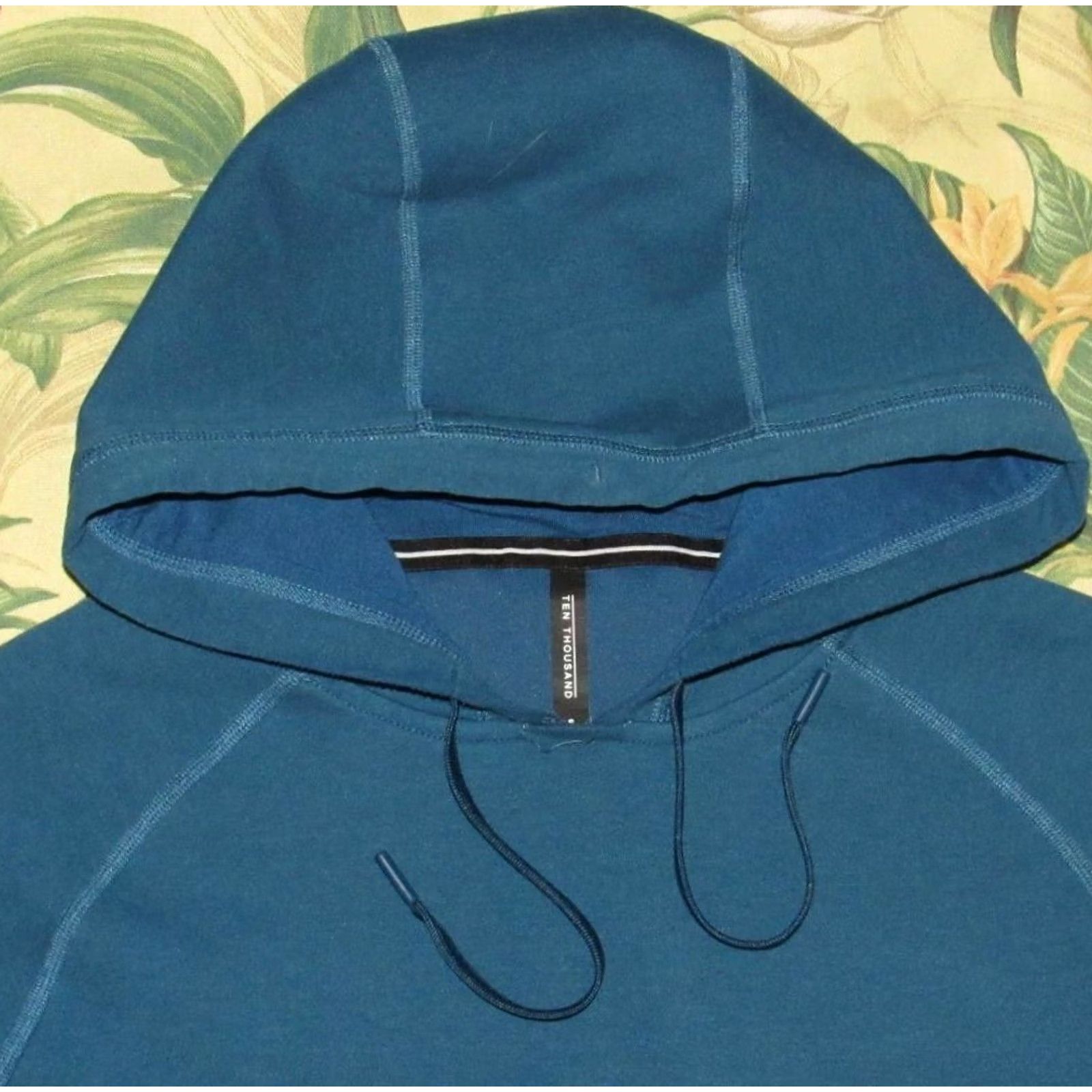Ten Thousand TEN THOUSAND Blue Midweight Tech Hoodie Small Men XS Size US S / EU 44-46 / 1 - 2 Thumbnail
