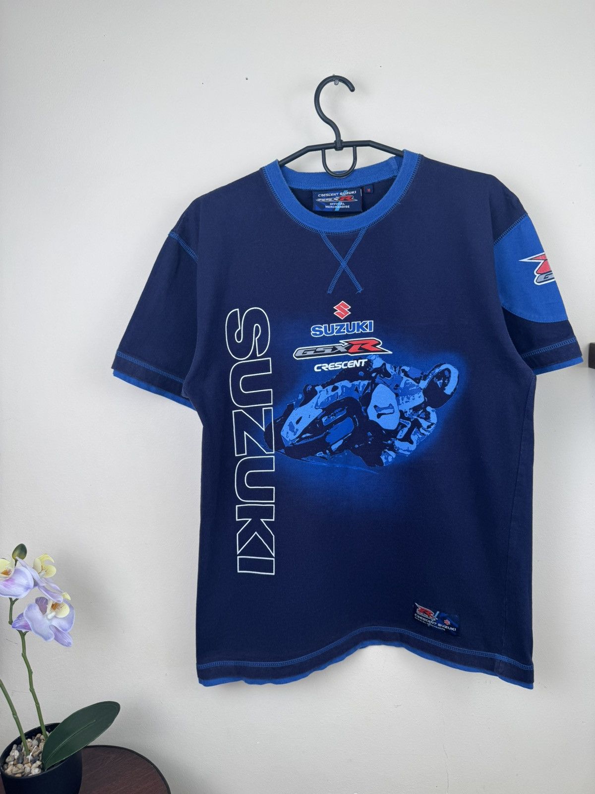 Other Vintage Suzuki T shirt GSXR Blue Motosport Racing M Biker Size US M / EU 48-50 / 2 - 4 Thumbnail