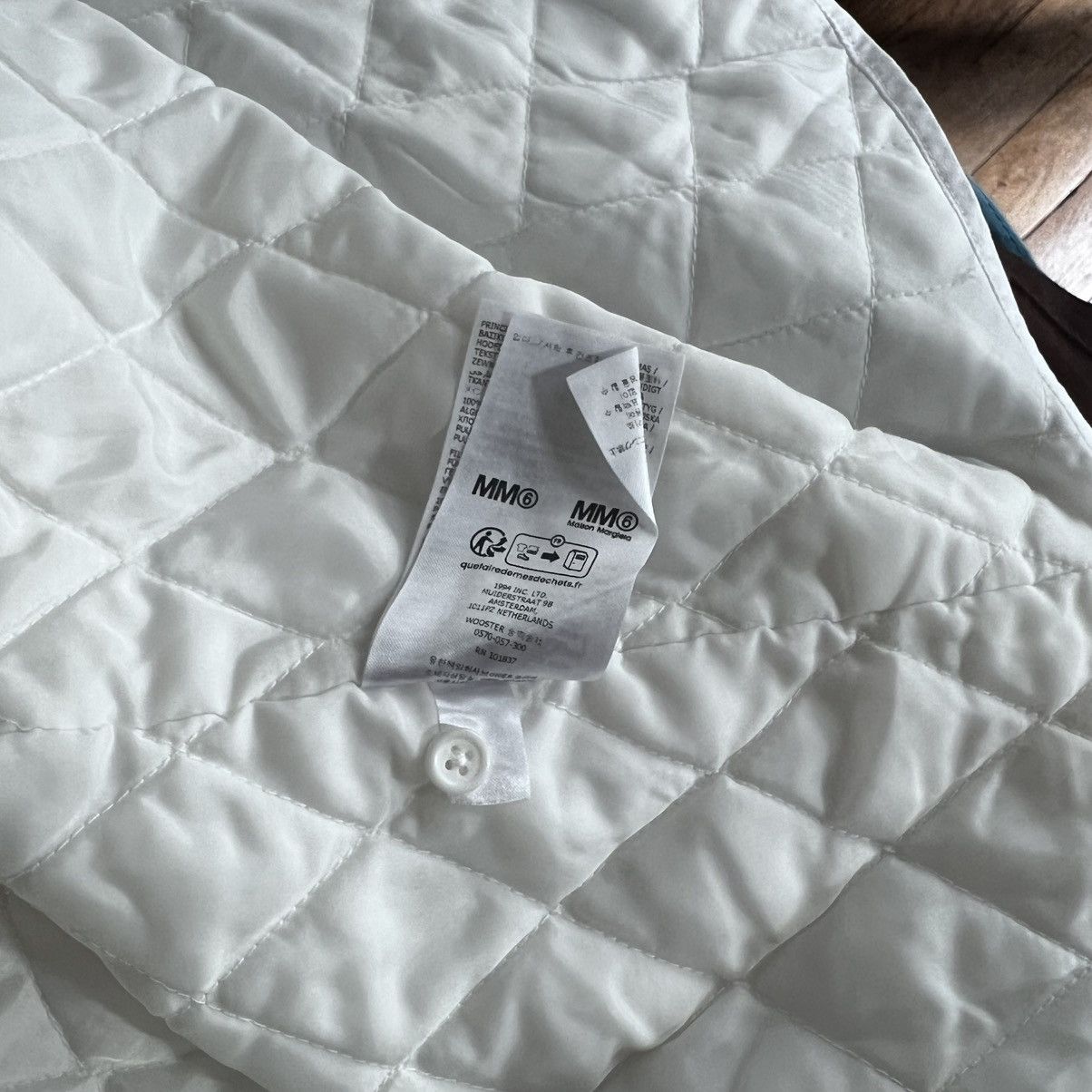 Maison Margiela × Supreme Supreme MM6 Maison Margiela Padded Shirt White L Size US L / EU 52-54 / 3 - 12 Thumbnail