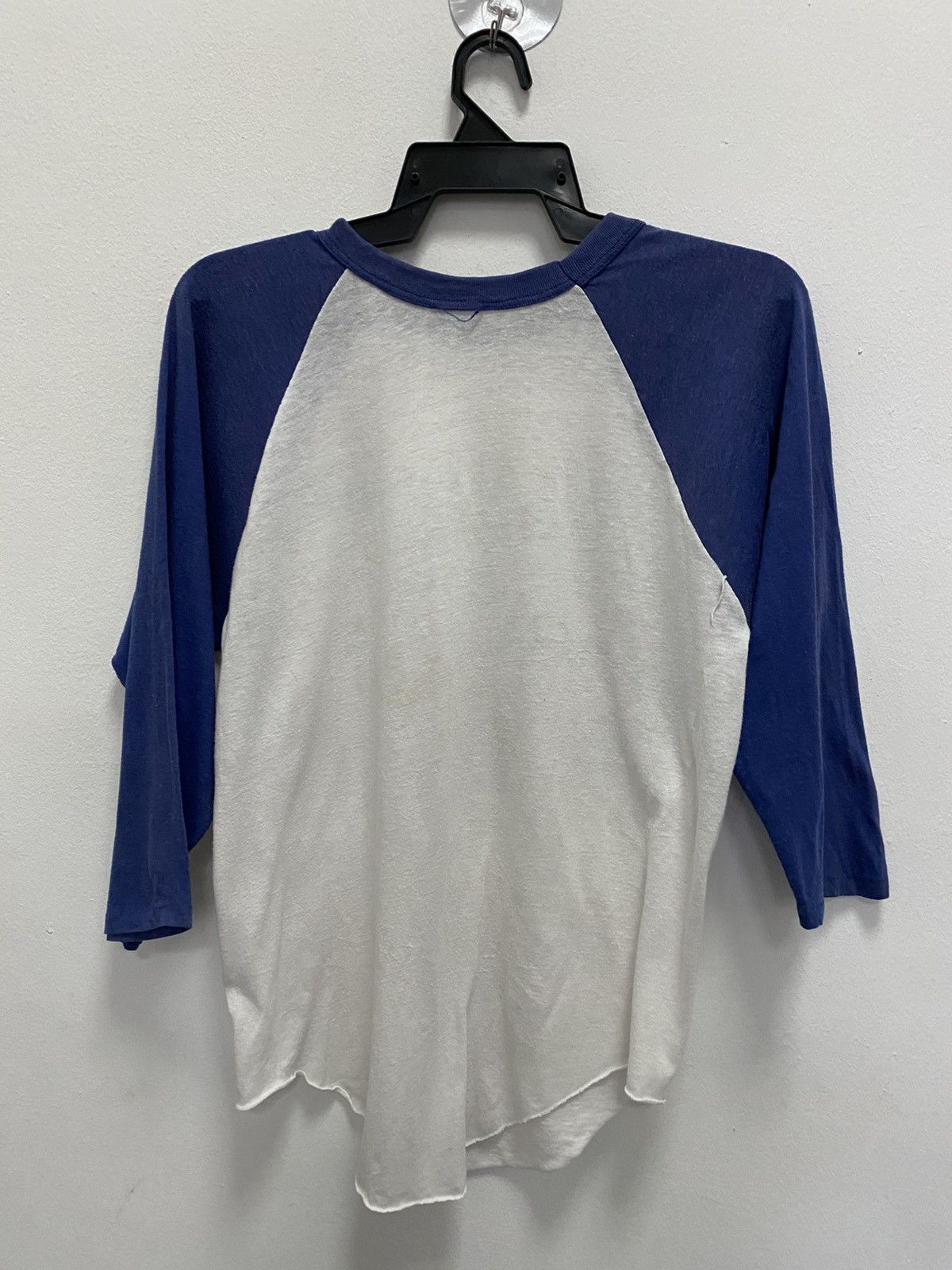 Vintage Vintage 80s SexTips Raglanshirt Size US L / EU 52-54 / 3 - 3 Thumbnail