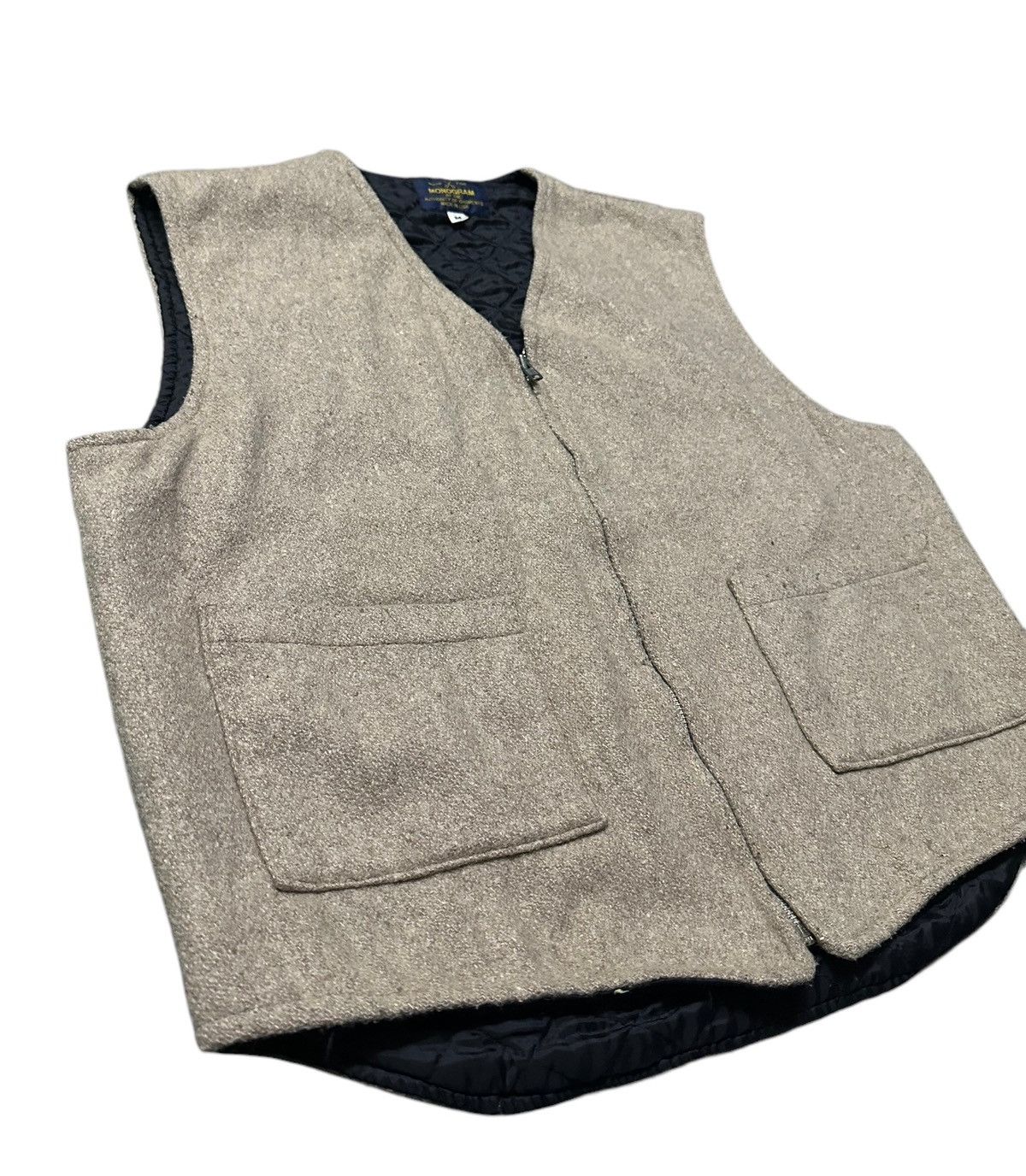 Vintage Monogram vest streetwear Size US M / EU 48-50 / 2 - 6 Thumbnail