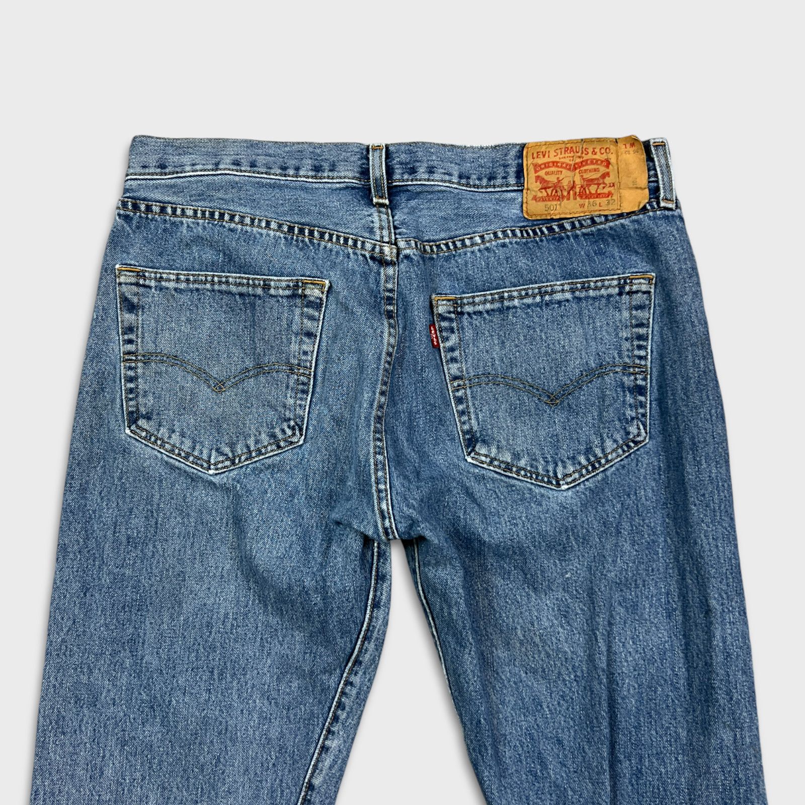 Levi's × Vintage Levi's 501 Jeans 36x32 Original Fit Straight Denim Pants Size US 36 / EU 52 - 8 Thumbnail
