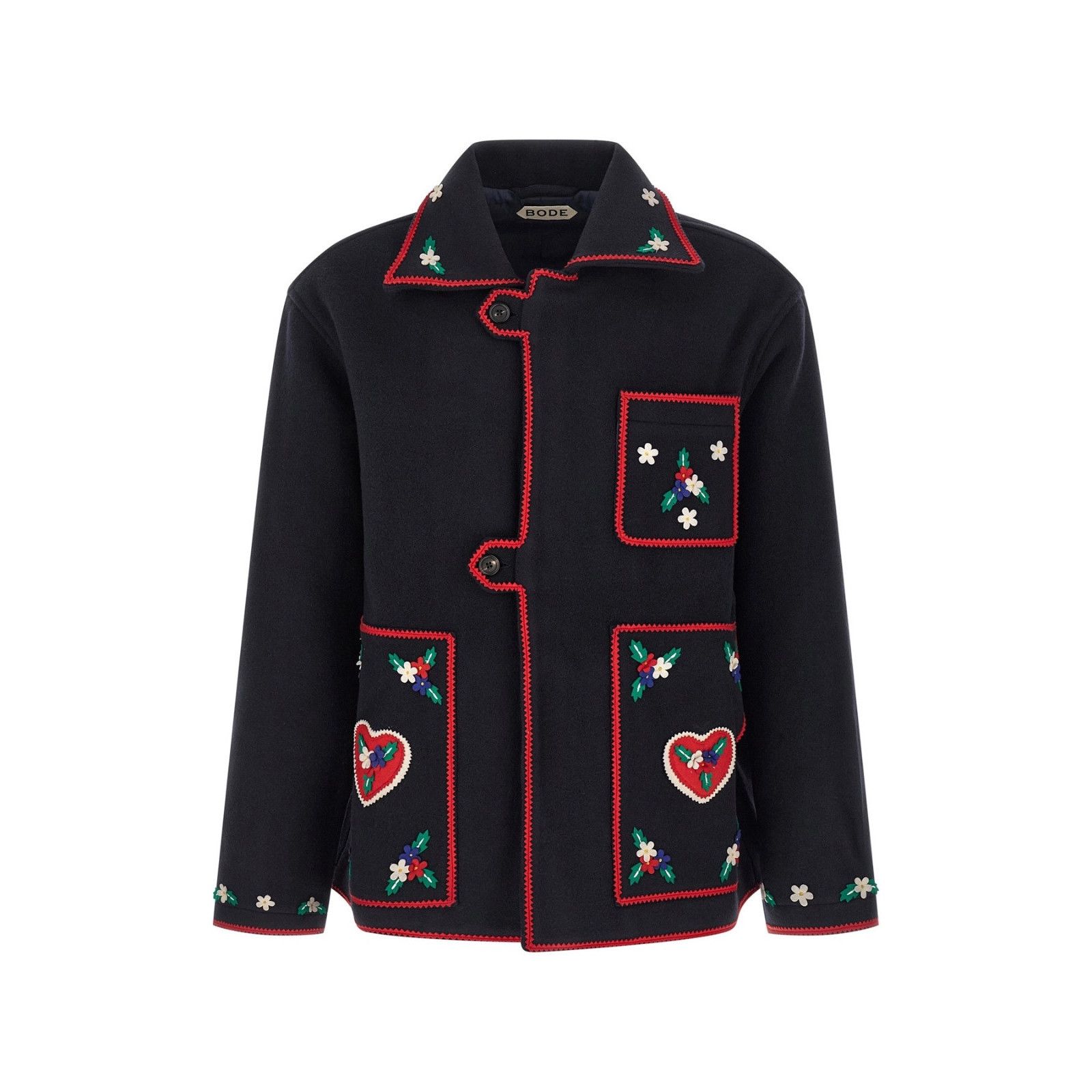 Bode BODE Carroll Blue Jacket New & Authentic (Men's size:XXL;) Size US XXL / EU 58 / 5 - 1 Thumbnail