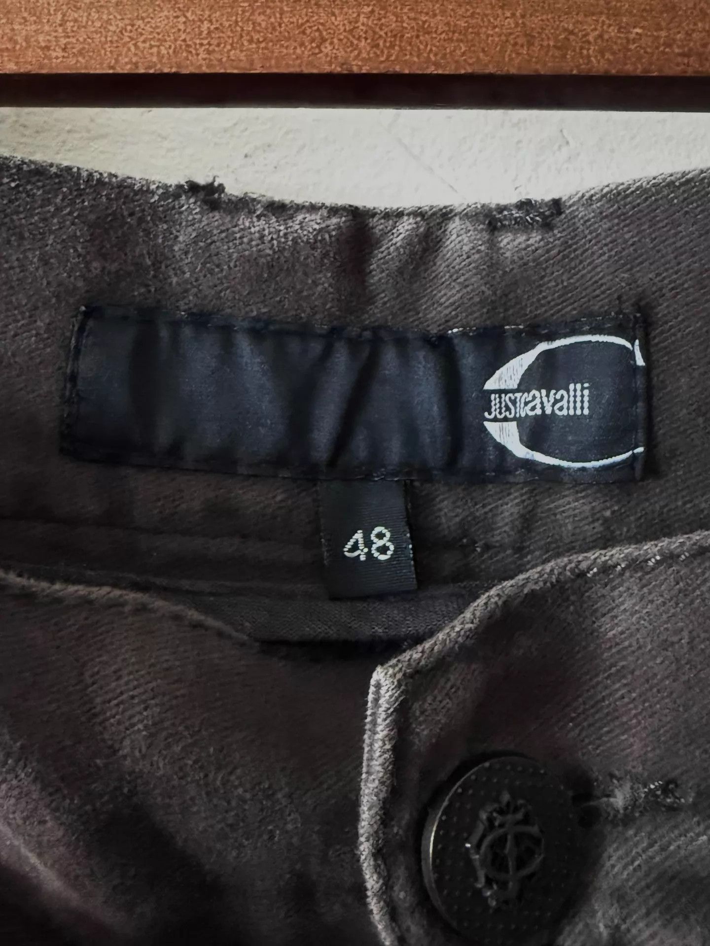 Just Cavalli Just Cavalli 00s Suede Distressed Zip Pants Brownish-Red 48 Size US 32 / EU 48 - 7 Thumbnail