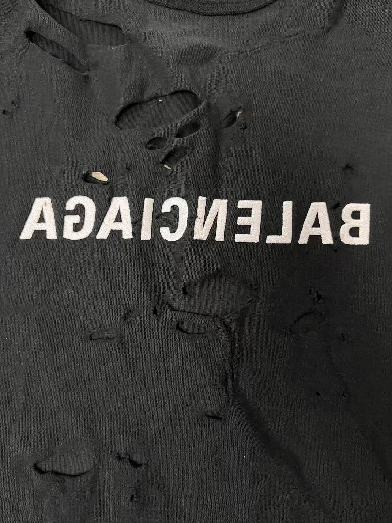 Balenciaga balenciaga logo print short sleeve t-shirt Size US M / EU 48-50 / 2 - 3 Thumbnail