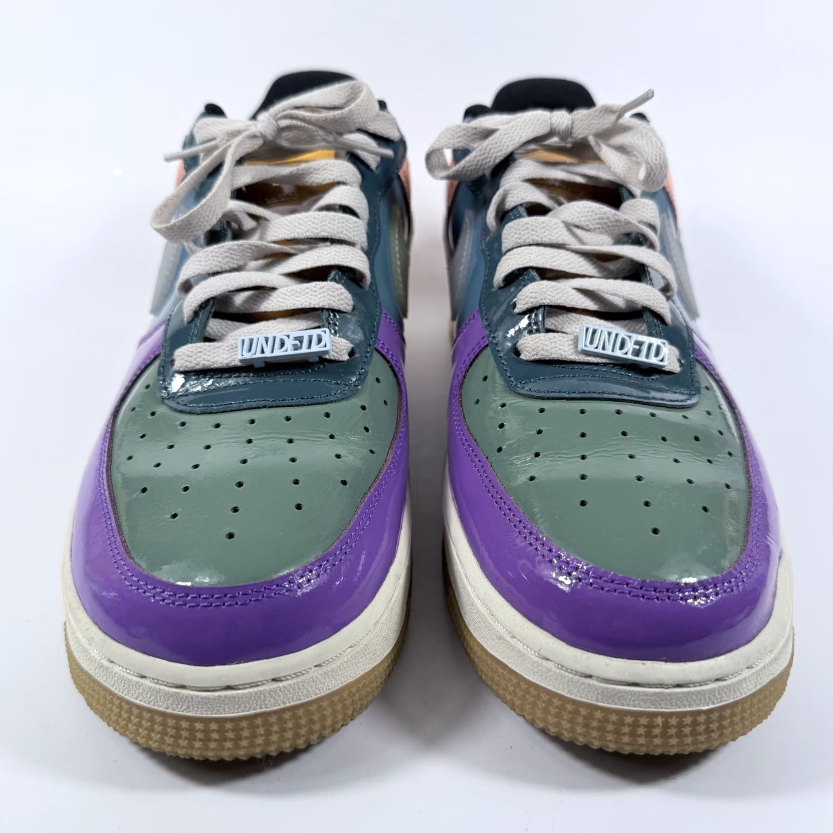 Nike Nike Air Force 1 Low SP Sneaker Men DV5255-500 Undefeated Multi-Patent Wild Berry Colorblocked 2022 Fashion Colorway Size US 10 / EU 43 - 3 Thumbnail
