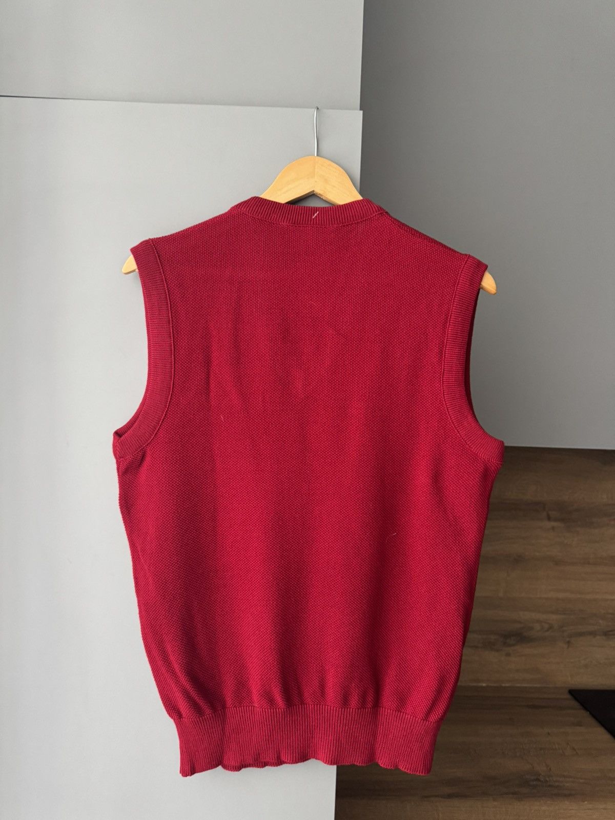 Lacoste New With Tags Vintage Lacoste Polo Vest V-Neck Very Rare Size US S / EU 44-46 / 1 - 9 Thumbnail