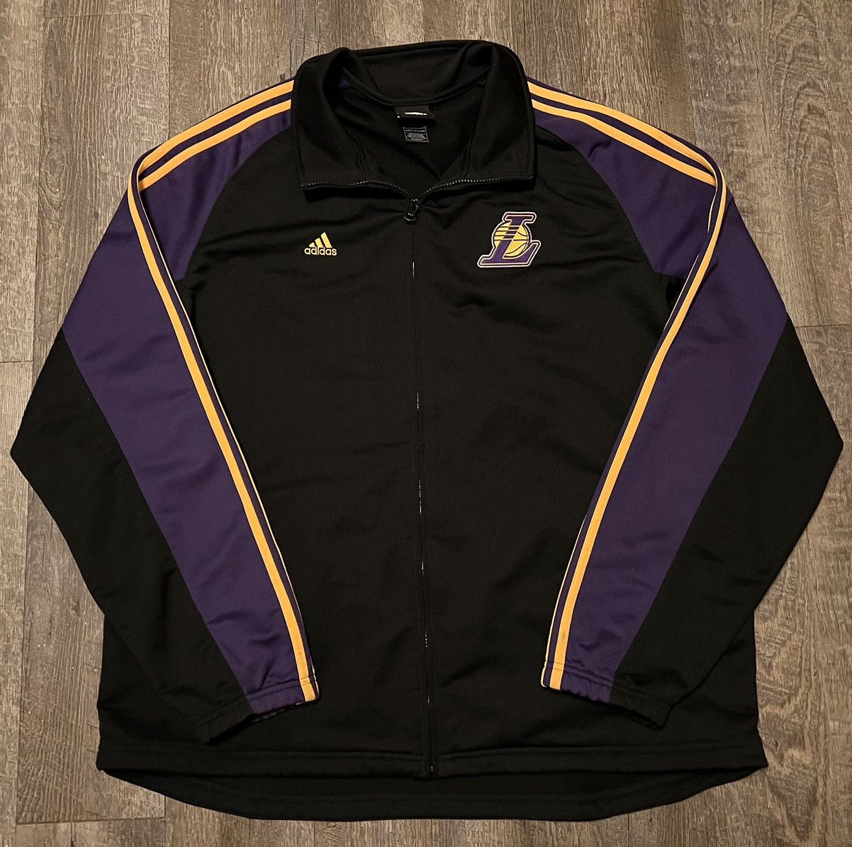 Adidas Lakers Warm Up Jacket Grailed