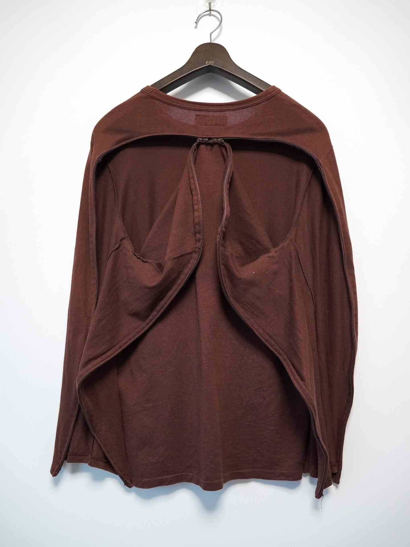 Yohji Yamamoto Yohji Yamamoto 2004AW Back Zip Longsleeve Size US L / EU 52-54 / 3 - 1 Thumbnail