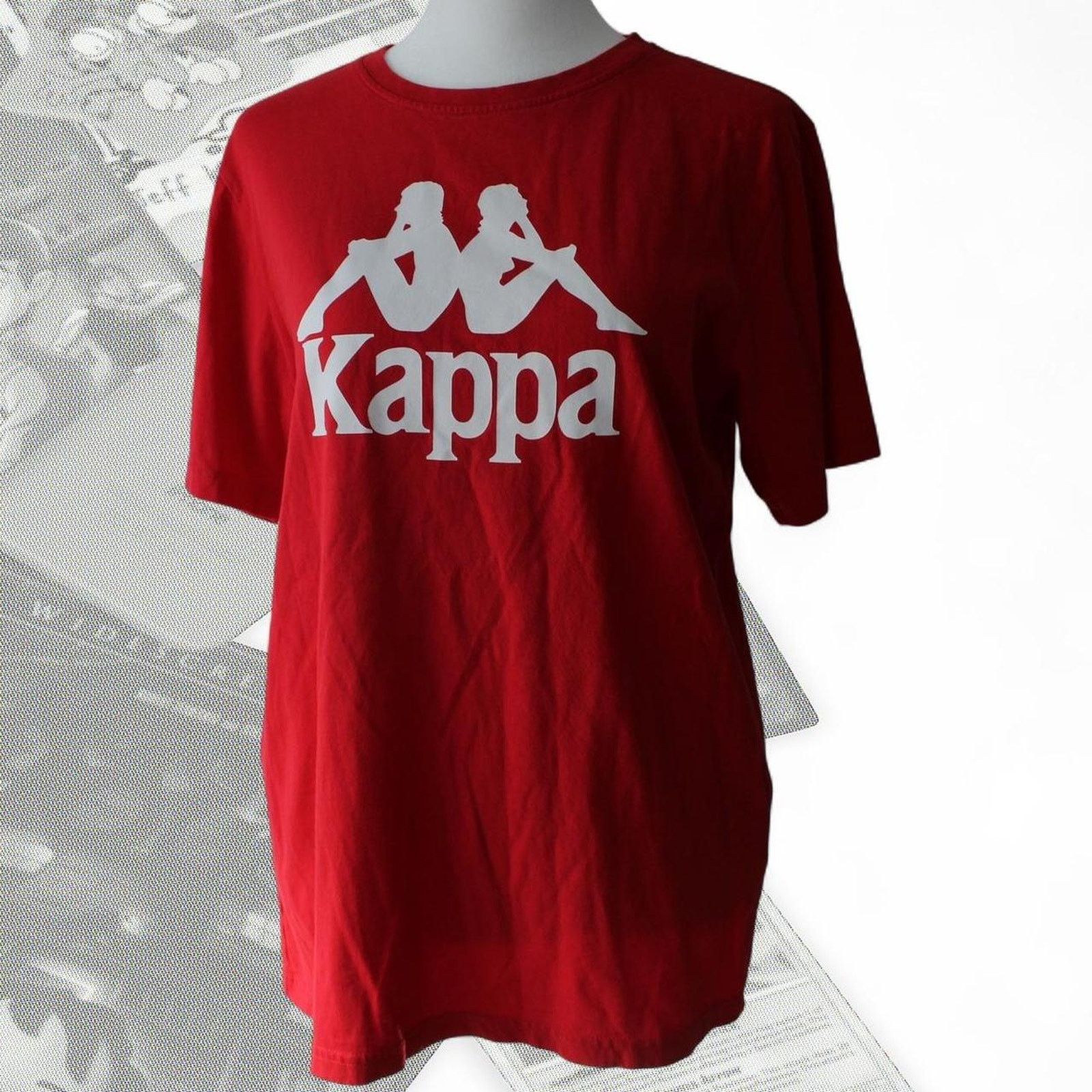 Kappa Y2K Red Kappa Estessi Logo Graphic Tee Size S / US 4 / IT 40 - 1 Thumbnail