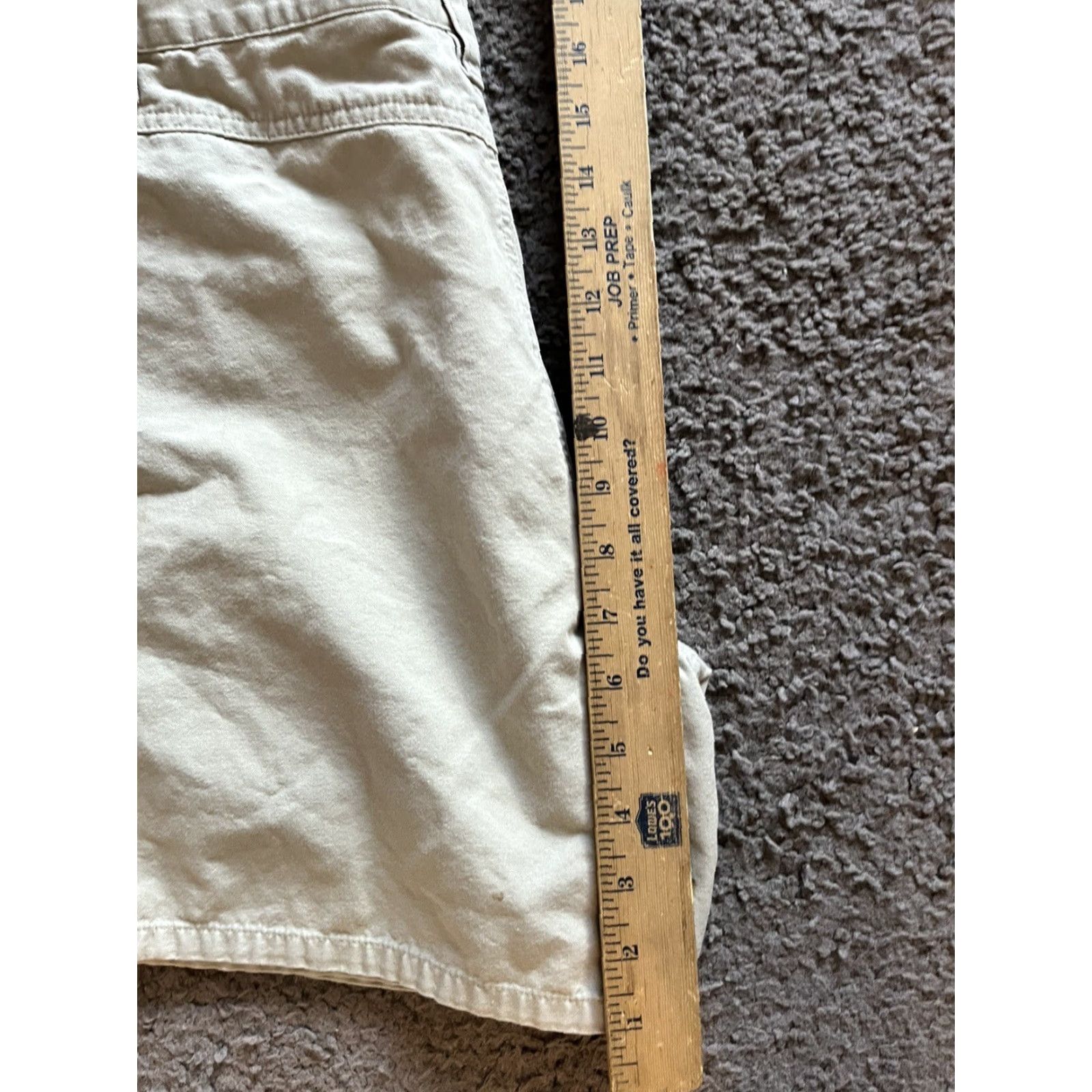 Vintage Columbia Shorts Women’s Size 6 Beige Cotton Hiking Multi Pocket Cargo Chino Casual Size 28" / US 6 / IT 42 - 6 Thumbnail