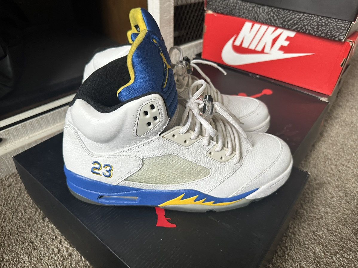Jordan Brand Air Jordan 5 “Laney” Size 12 Size US 12 / EU 45 - 3 Thumbnail