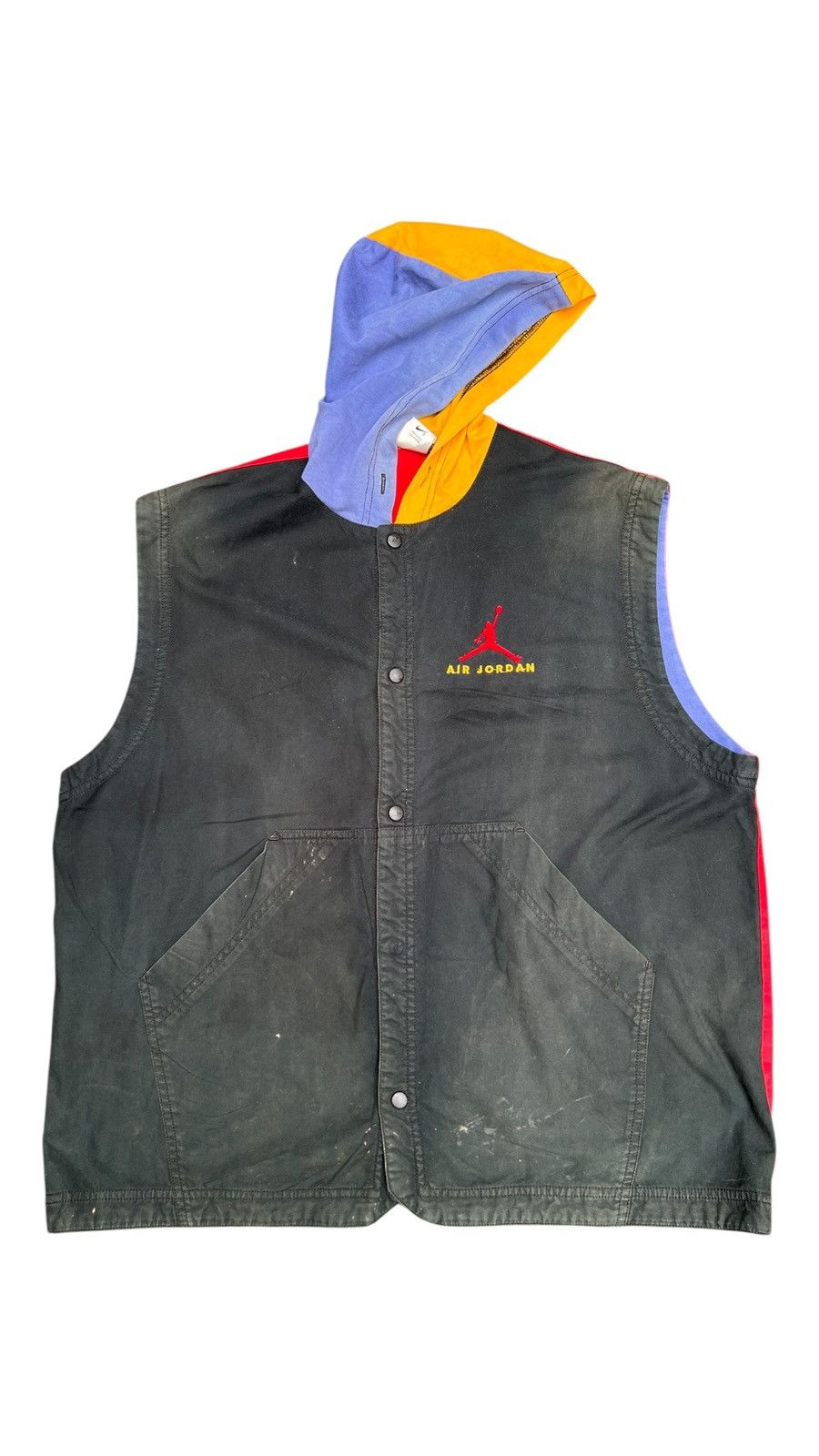 Nike Vintage Vest Jacket Nike Air Jordan Size US XL / EU 56 / 4 - 1 Thumbnail