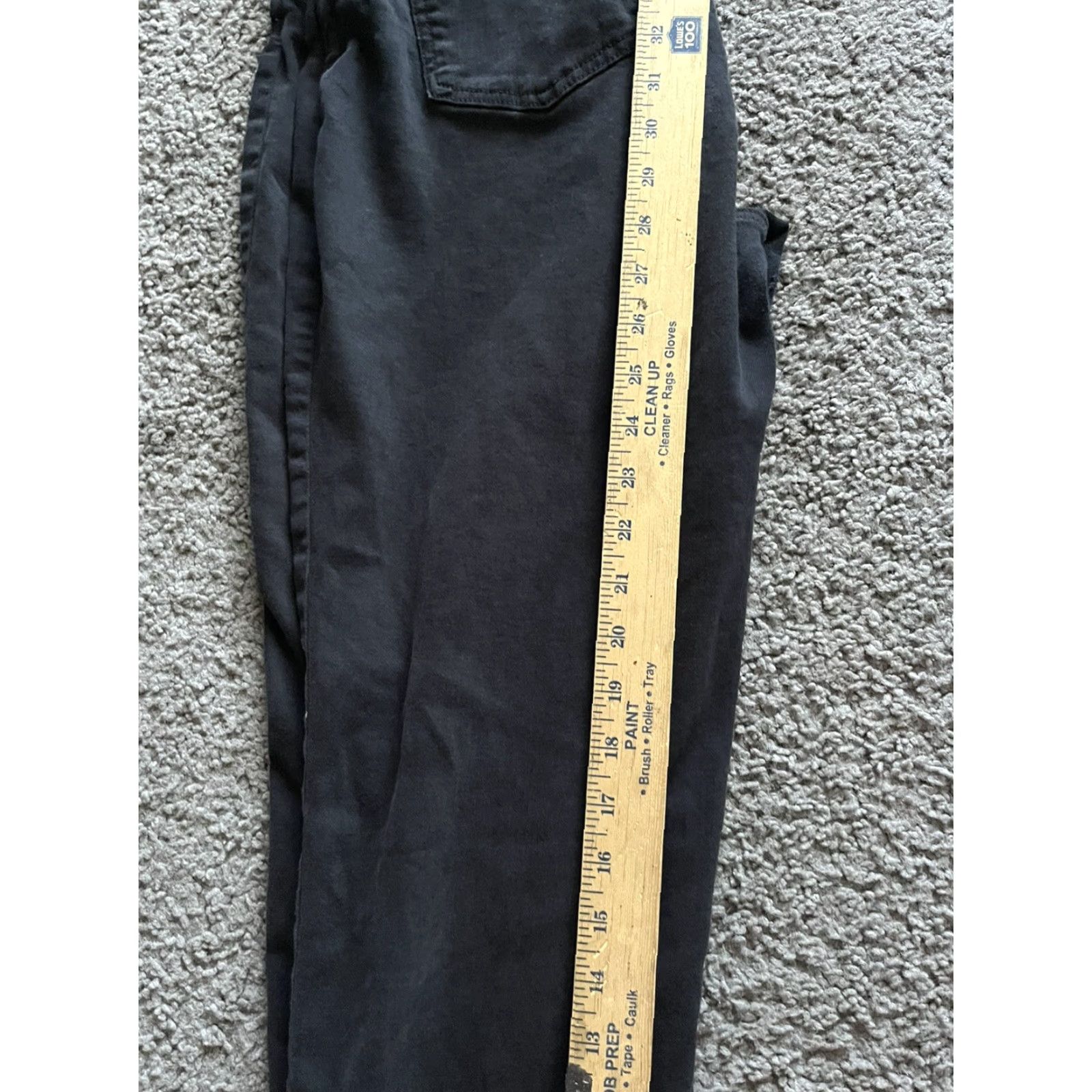 NYDJ NYDJ Jeans Women's Black Legging Skinny Sz 10 Curves 360 High Rise Denim Slim Pockets Inseam 27 in Regular Size Type Size 32" / US 10 / IT 46 - 6 Thumbnail