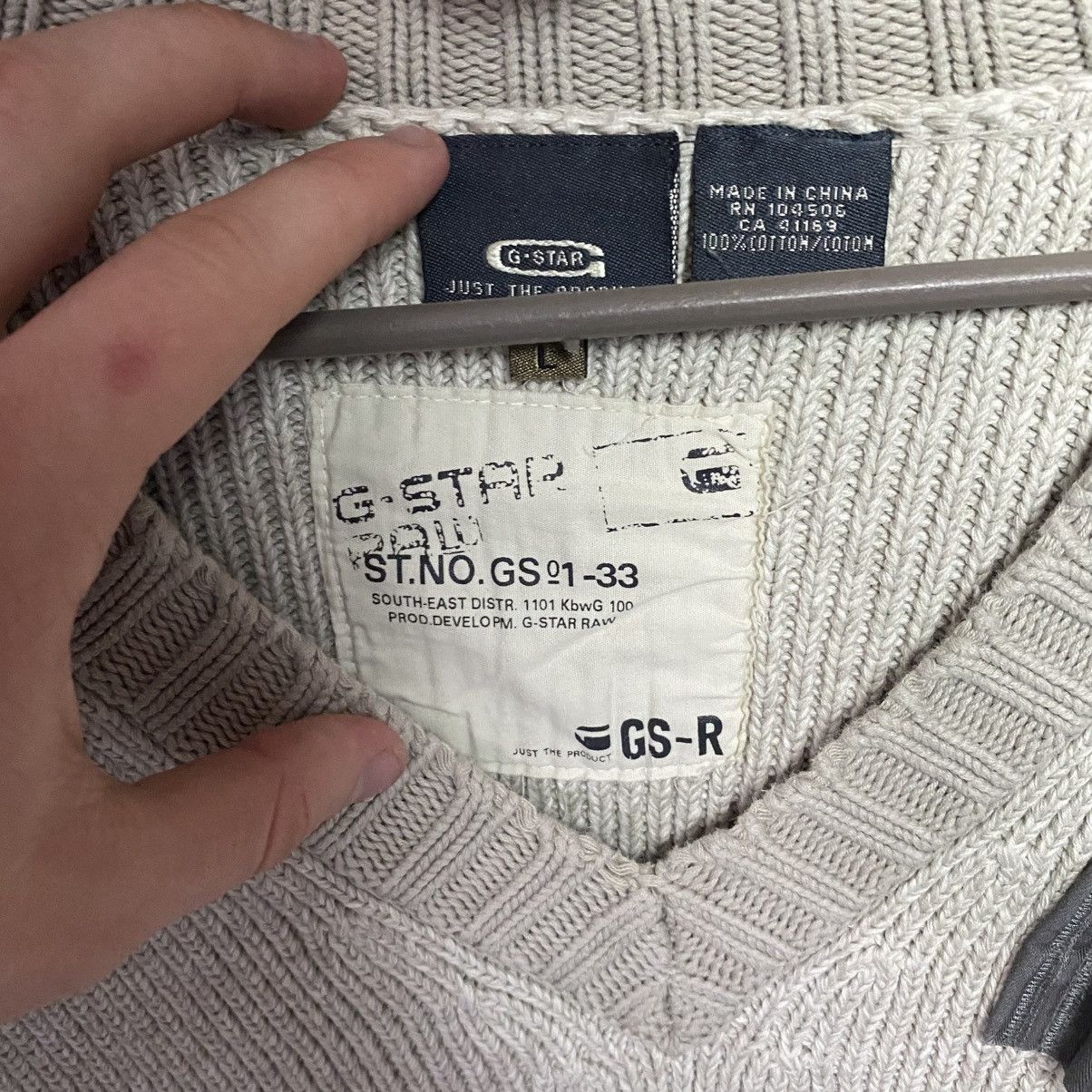G-Star Vintage G Star Raw big logo y2k opium avantgarde sweater Size US L / EU 52-54 / 3 - 5 Thumbnail