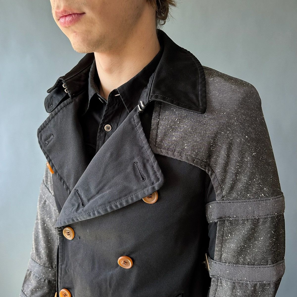 Comme des Garcons Homme Plus Comme des Garçons Homme Plus AW16 Bondage Armored Coat Size US XS / EU 42 / 0 - 4 Thumbnail