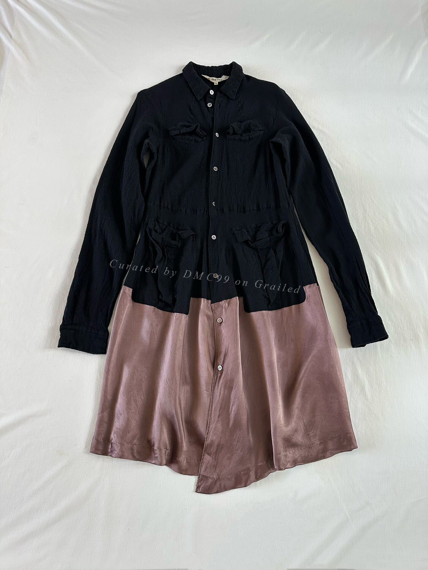 Rei Kawakubo Comme des Garçons 1994 Shirt Dress Size M / US 6-8 / IT 42-44 - 1 Thumbnail
