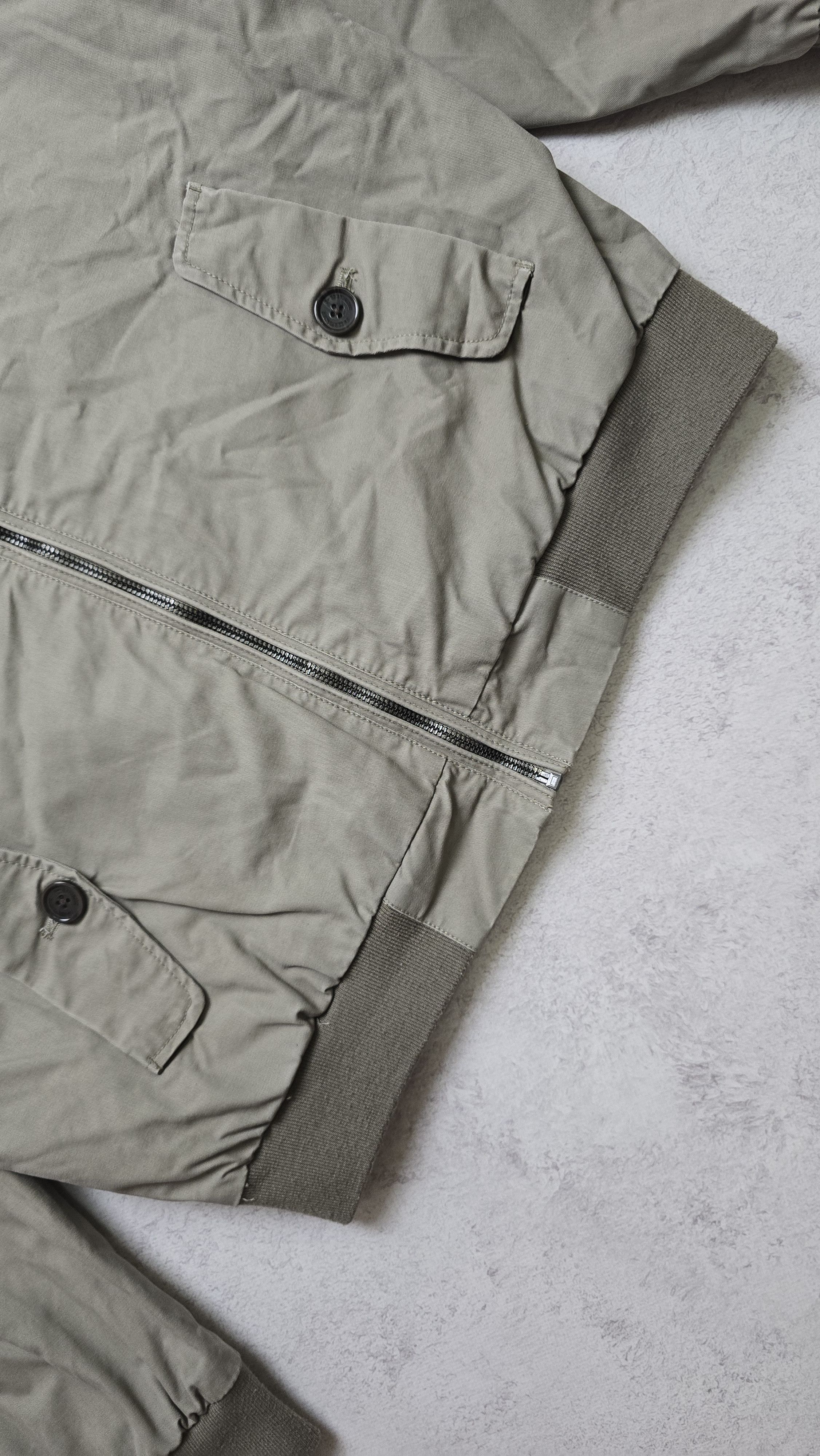 Chevignon Chevignon Denim Vintage BOMBER Jacket Beige Casual Size US L / EU 52-54 / 3 - 6 Thumbnail