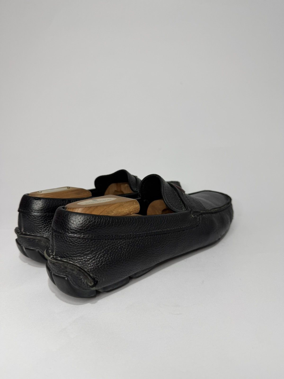 Prada Prada Black Leather Driver Loafer Size 7.5 UK/ 8.5 US/ 41 EU Size US 8.5 / EU 41-42 - 6 Thumbnail
