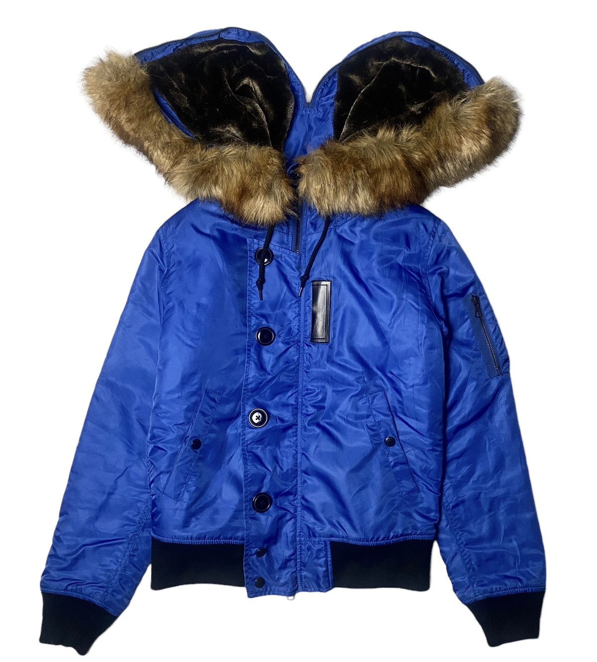 Vanquish 2000's Vanquish Fur 3 Style Military Jacket Size US M / EU 48-50 / 2 - 1 Thumbnail