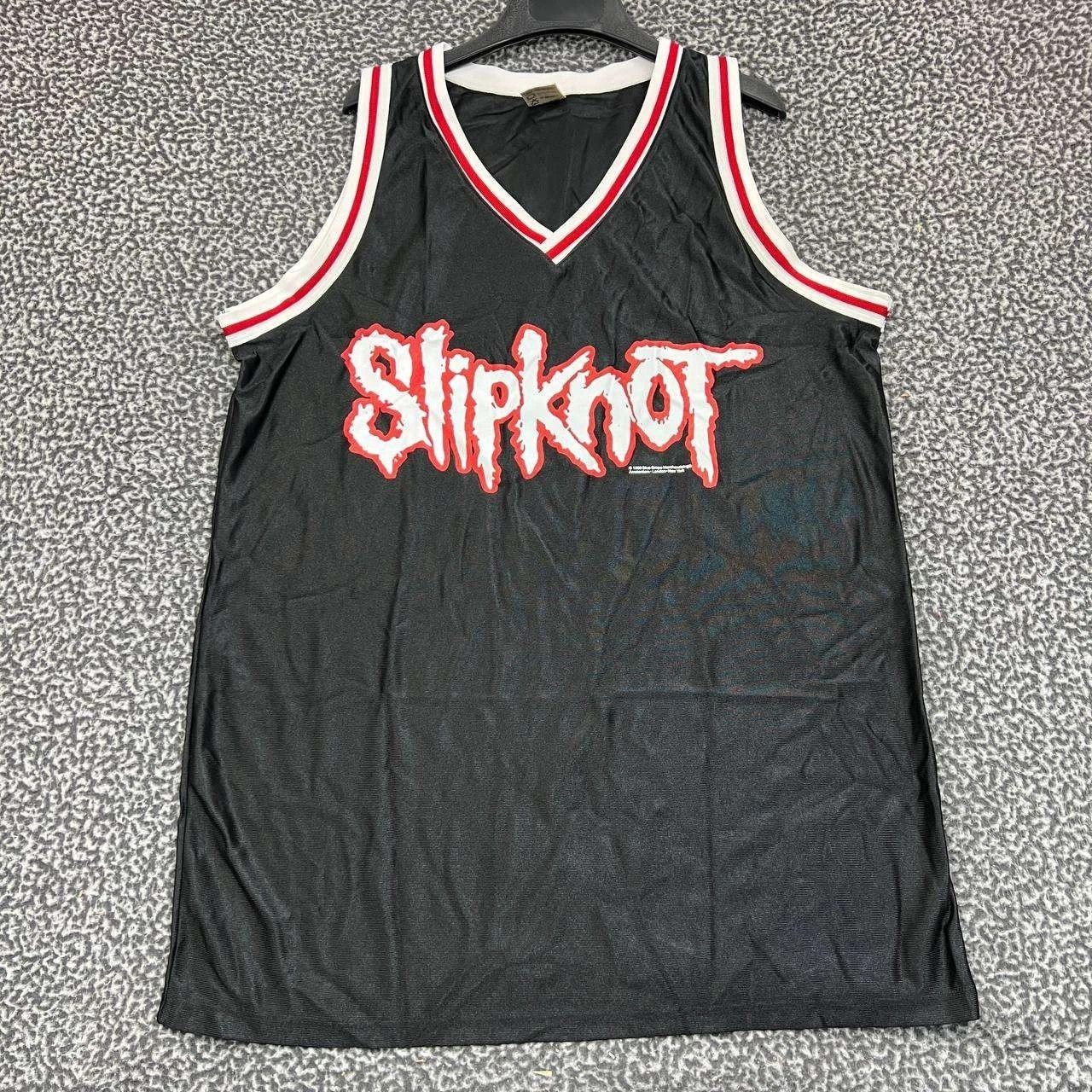 Other Vintage Slipknot Jersey Shirt Men XXL Blue Grape Deadstock Size US XXL / EU 58 / 5 - 1 Thumbnail