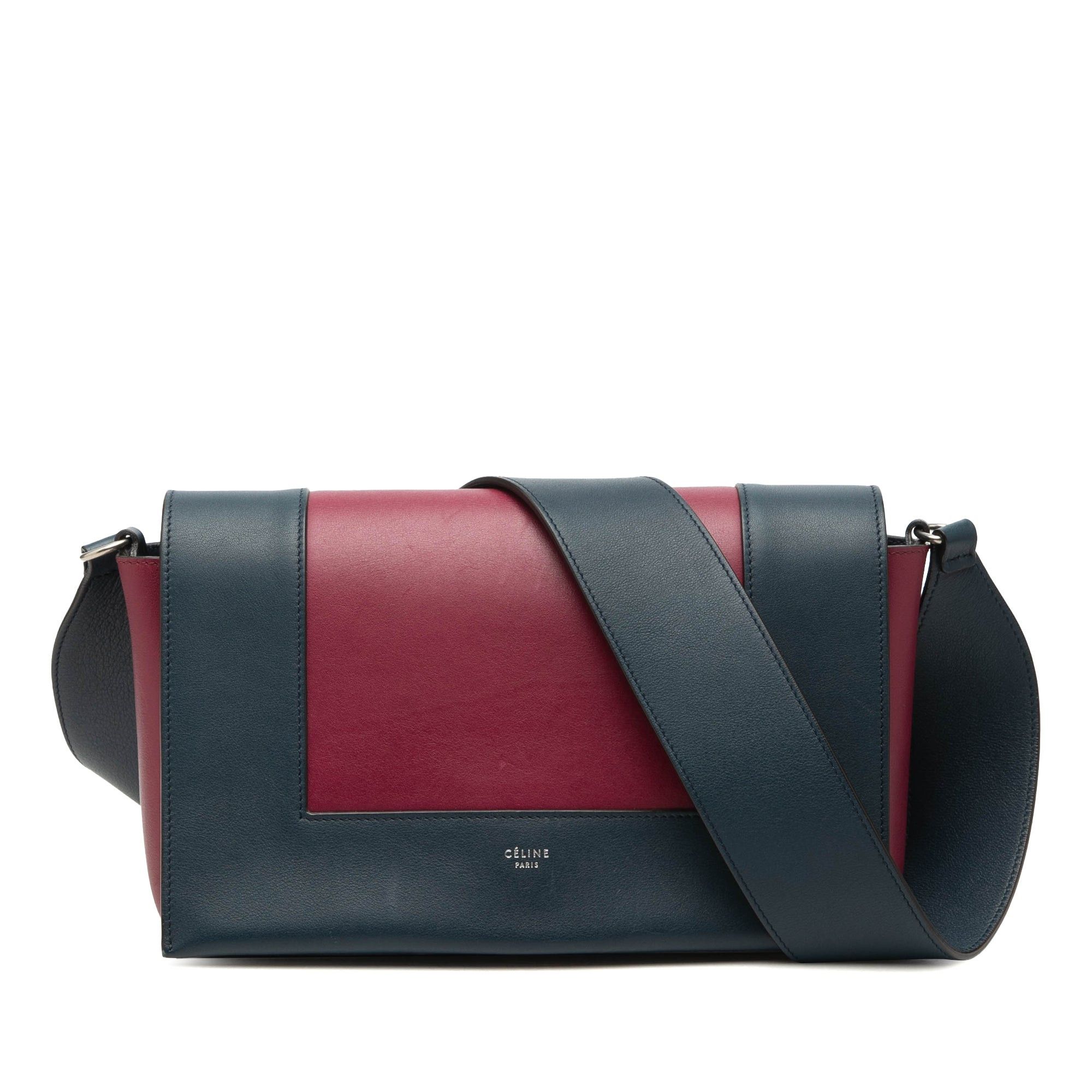 Celine Medium Shiny Smooth Calfskin Frame Shoulder Bag Size ONE SIZE - 1 Thumbnail