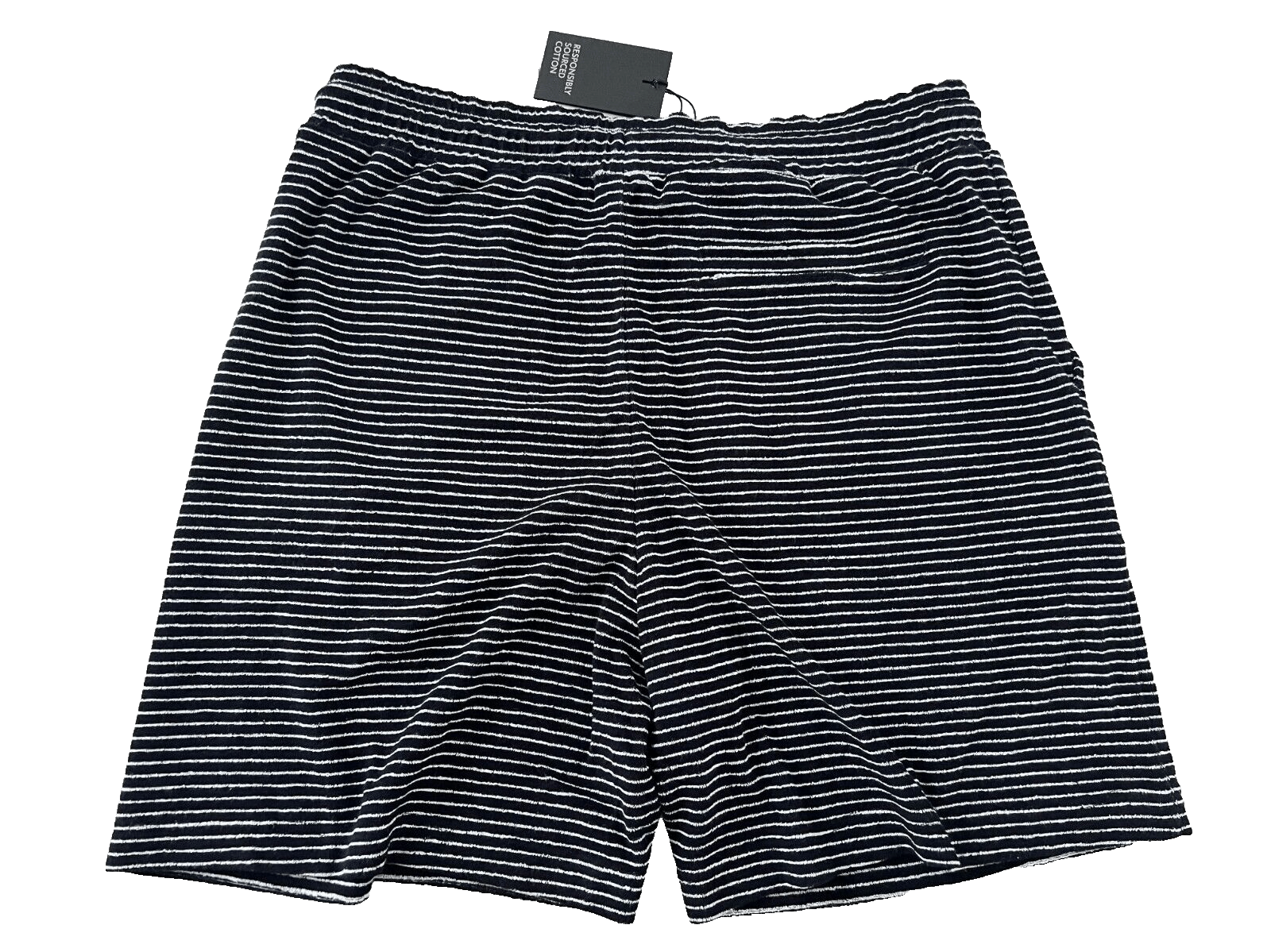 Ted Baker Ted Baker Terry Striped Sydner Shorts Navy / White 36 Size US 36 / EU 52 - 4 Thumbnail