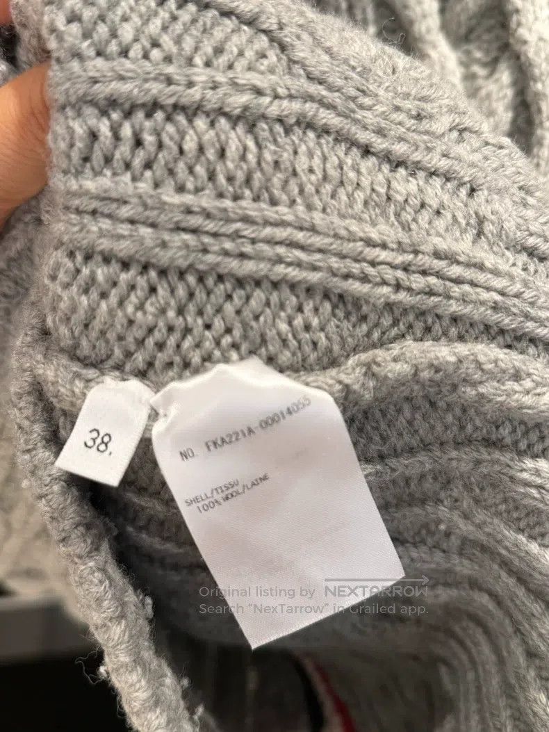 Thom Browne Thom Browne Gray sweater Size XS / US 0-2 / IT 36-38 - 3 Thumbnail