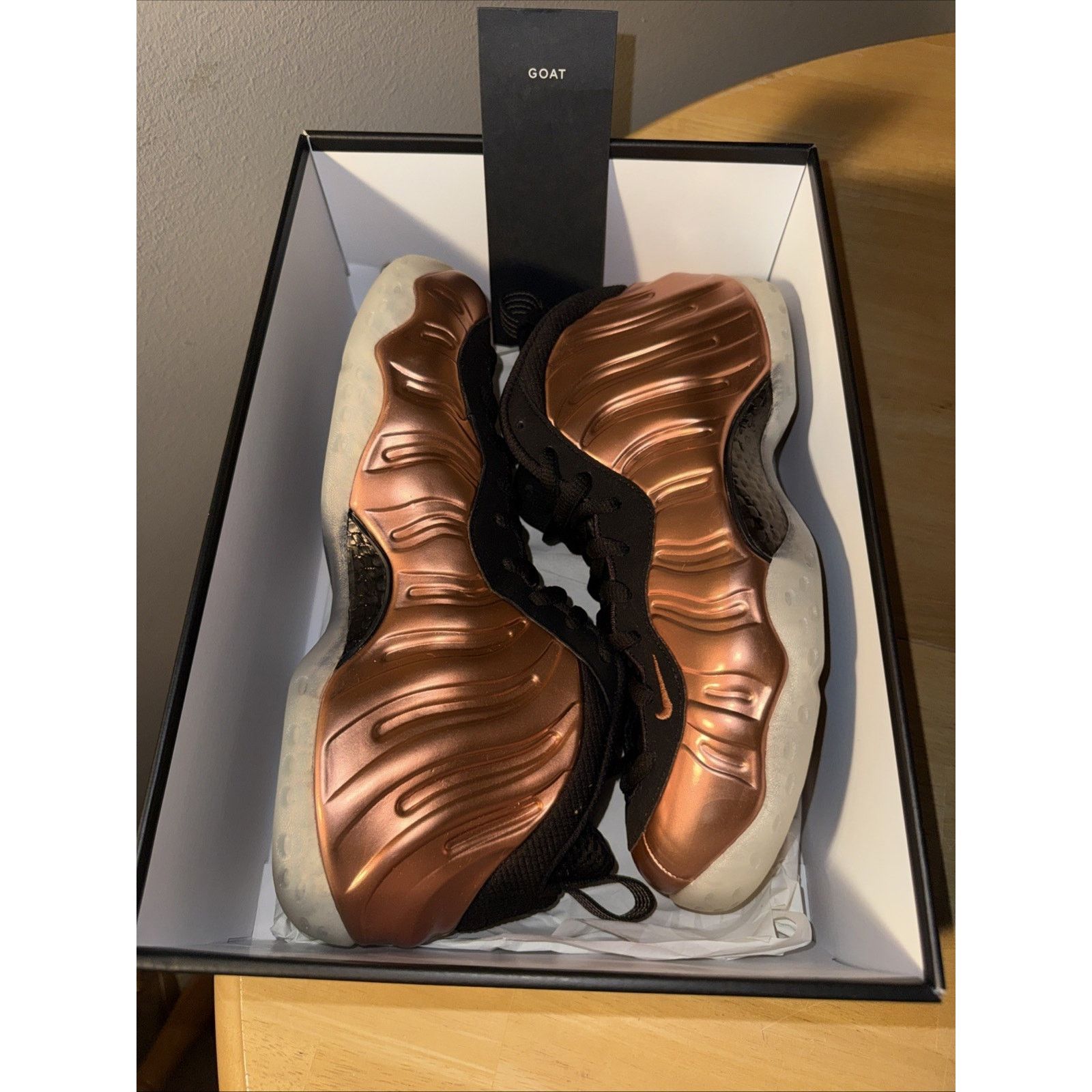 Nike Nike Air Foamposite One 2017 Men's Copper Sneakers Size 8.5 Size US 8 / EU 41 - 9 Thumbnail
