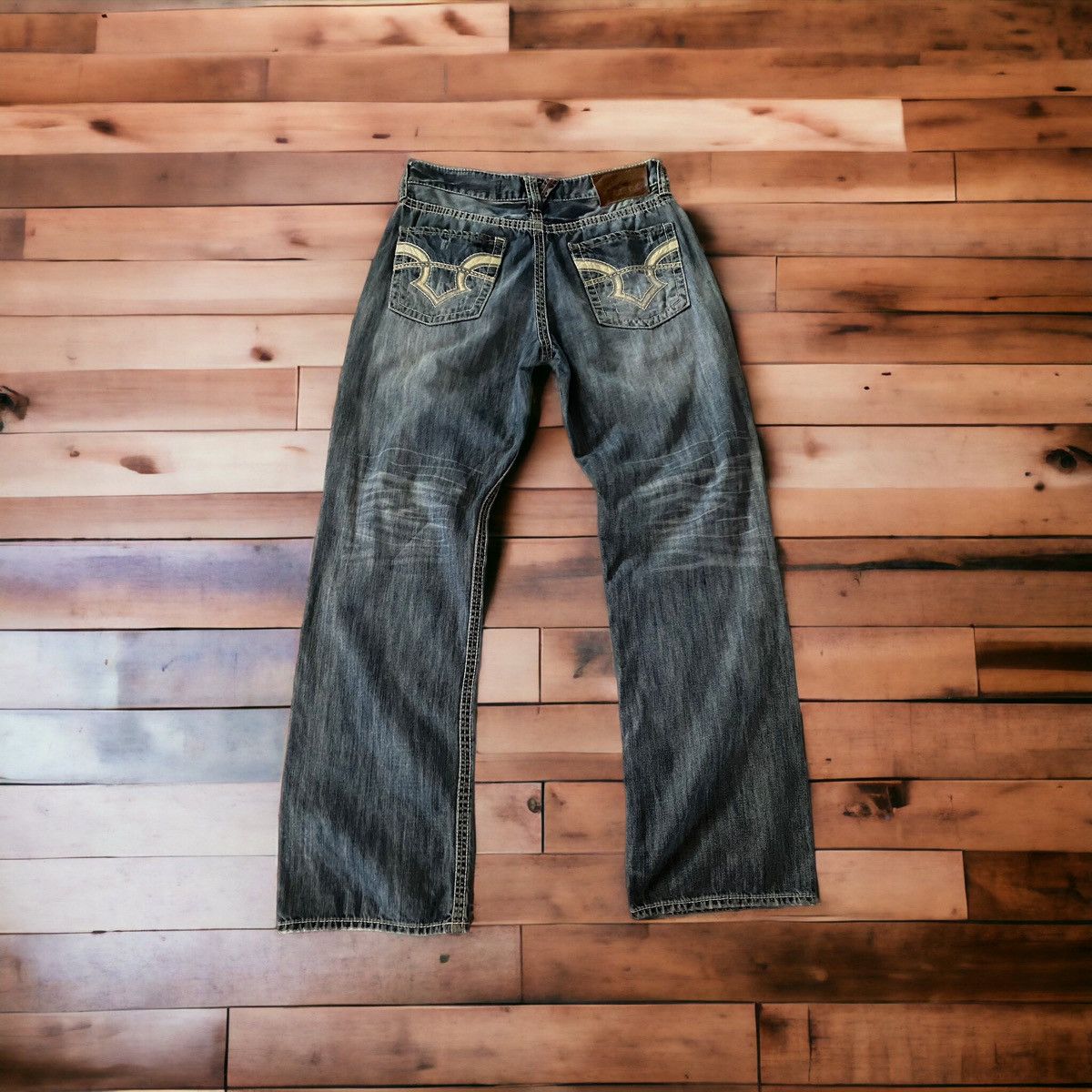 Vintage Big Star Distressed Bootcut Denim