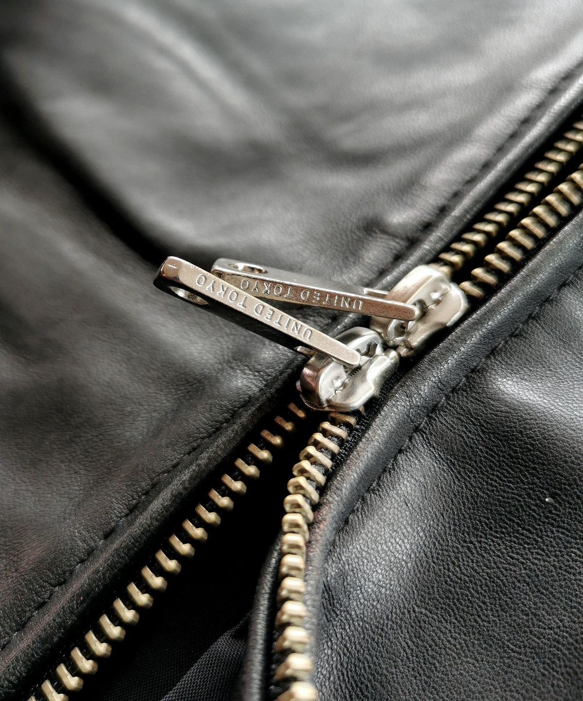 Japanese Brand Lambskin United Tokyo Leather Motorcycle Jackets Size US S / EU 44-46 / 1 - 4 Thumbnail
