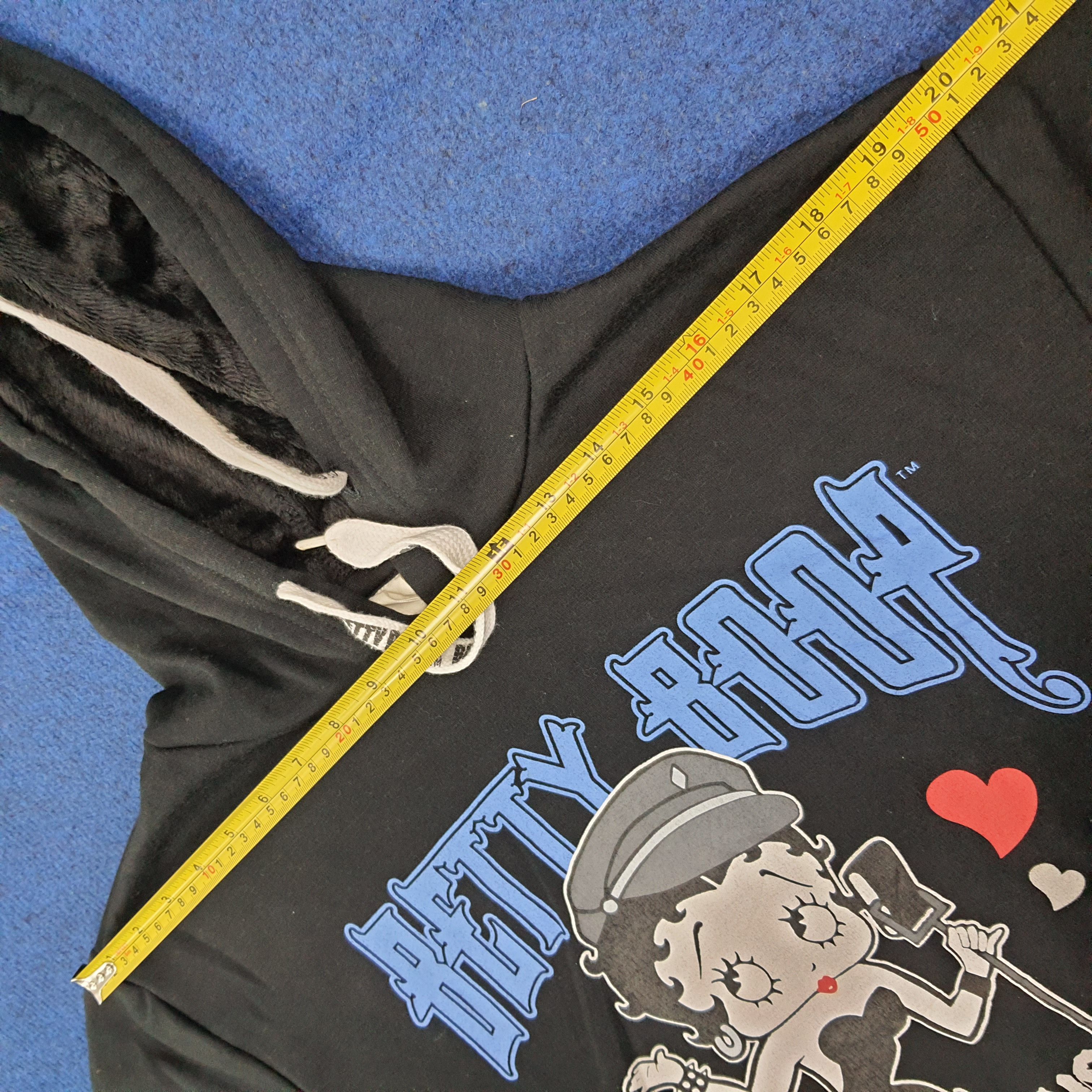 Vintage Vintage Denifits x Betty Boop Hoodie C269N13 Size US M / EU 48-50 / 2 - 10 Thumbnail