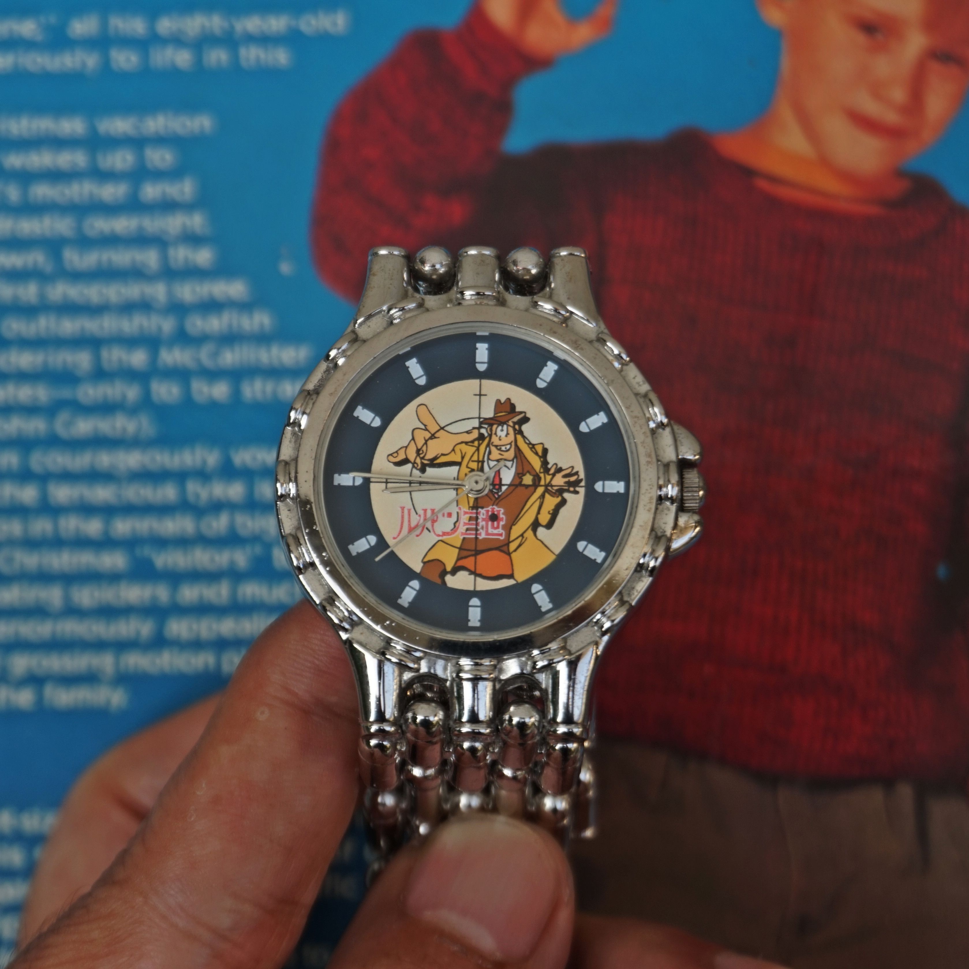 Vintage 90s Inspector Zenigata Lupin III wristwatch Japan Size ONE SIZE - 2 Thumbnail
