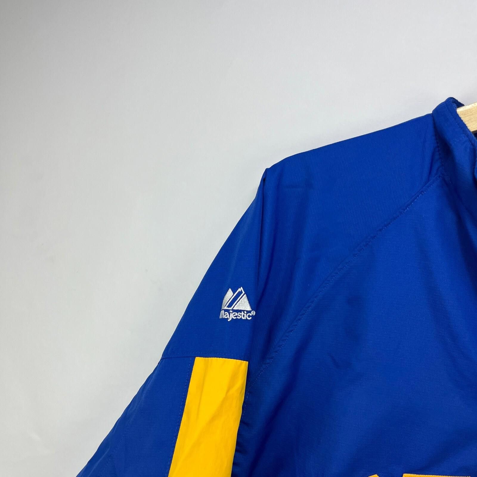 Majestic Vintage Majestic Milwaukee Brewers Windbreaker Jacket Medium Size US M / EU 48-50 / 2 - 4 Thumbnail