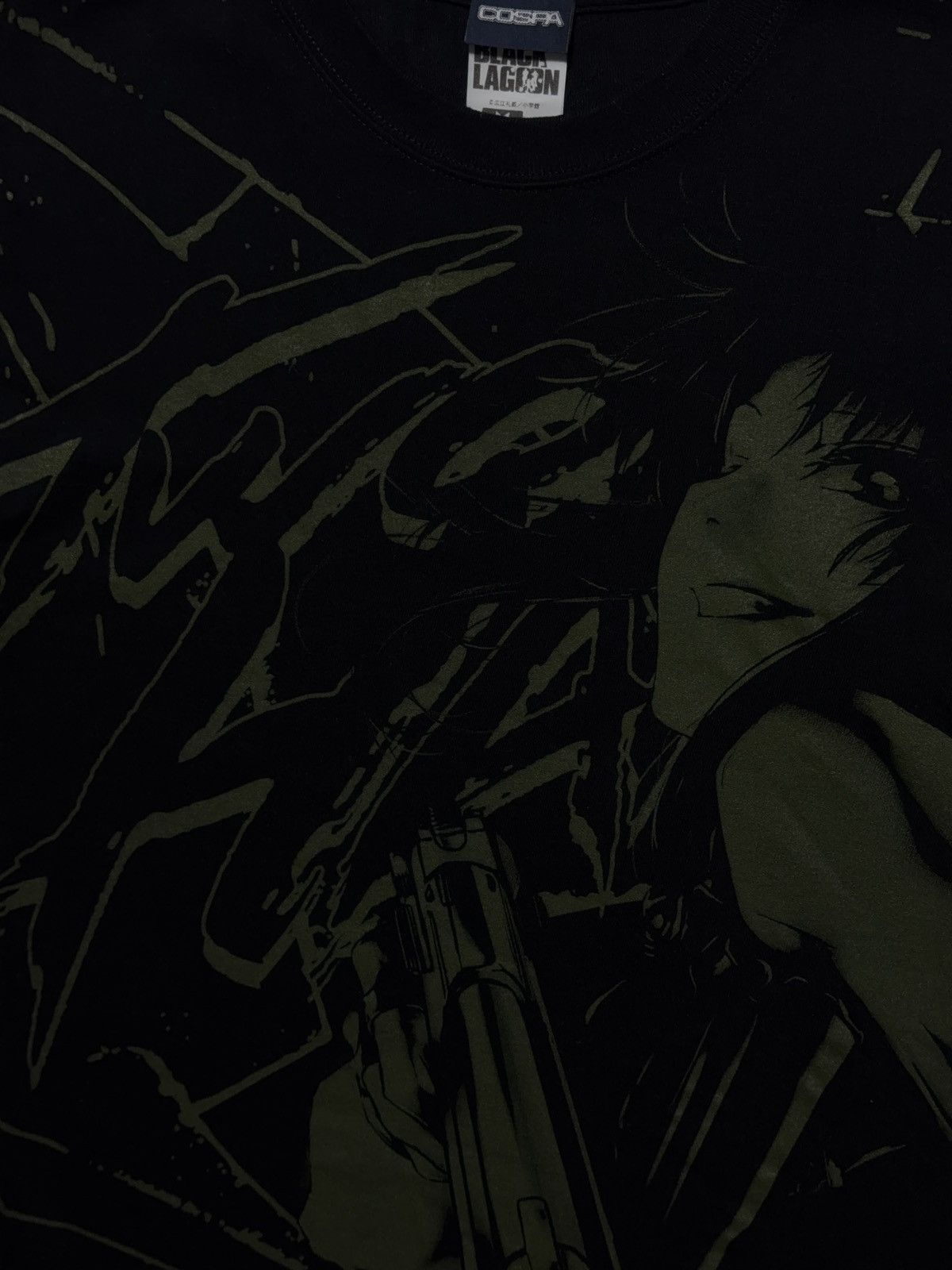 Japanese Brand Cospa Black Lagoon Revy All Print T-Shirt Japan Limited Size US M / EU 48-50 / 2 - 3 Thumbnail