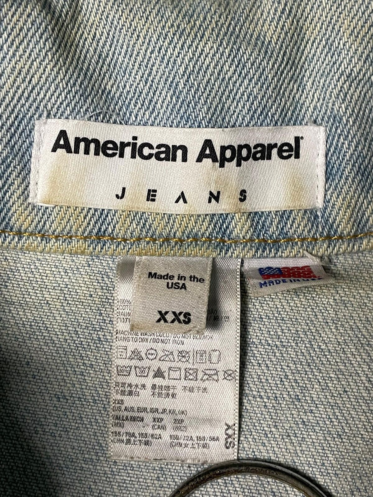 American Apparel American Apparel Denim Jacket (4) Size US XXS / EU 40 - 6 Thumbnail